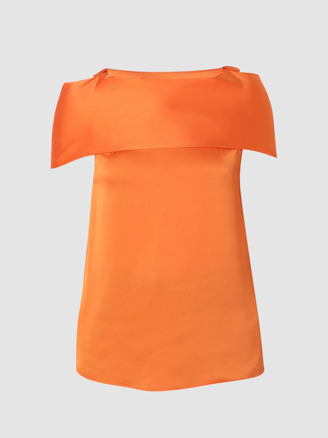 Orange High Neck Top - Image 7