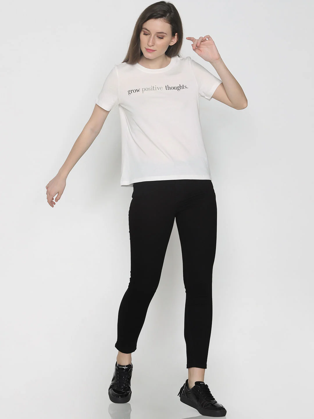 Black Mid Rise Skinny Fit Jeans - Image 2