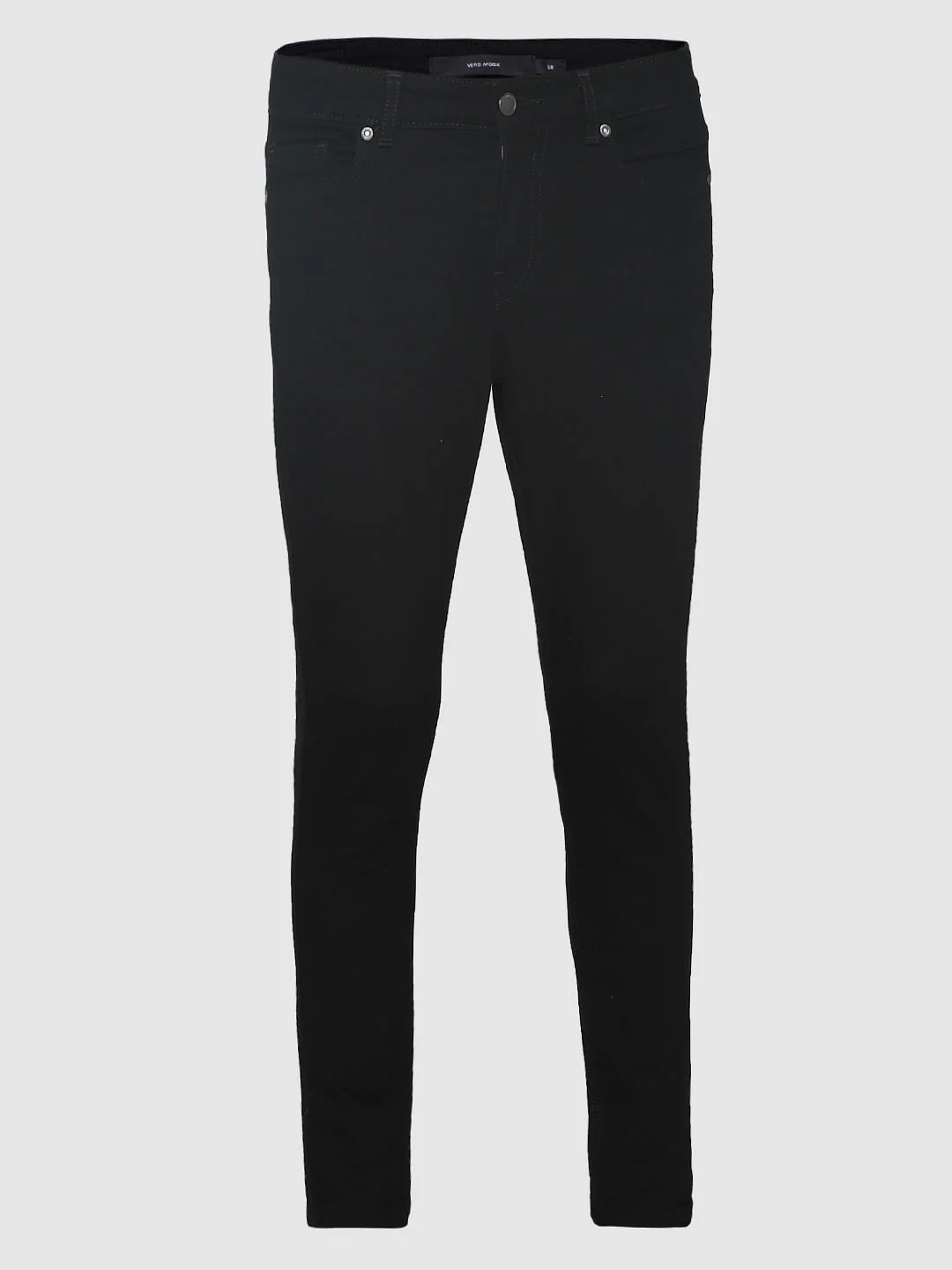 Black Mid Rise Skinny Fit Jeans - Image 5