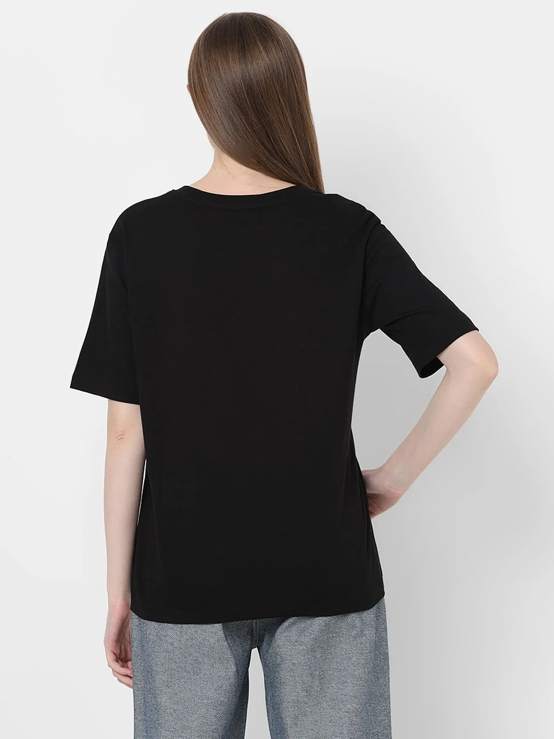 Black Pearl Embellished T-Shirt - Image 4