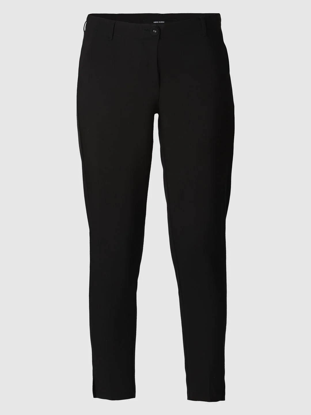 Black Mid Rise Chino Pants - Image 7