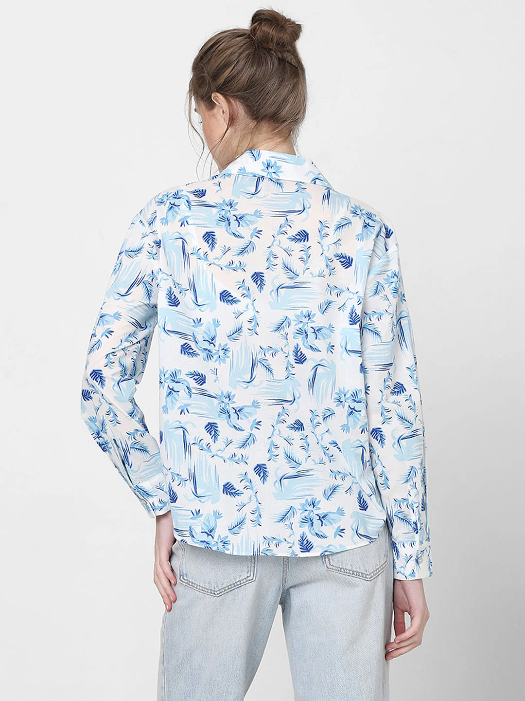 White Floral Shirt - Image 4