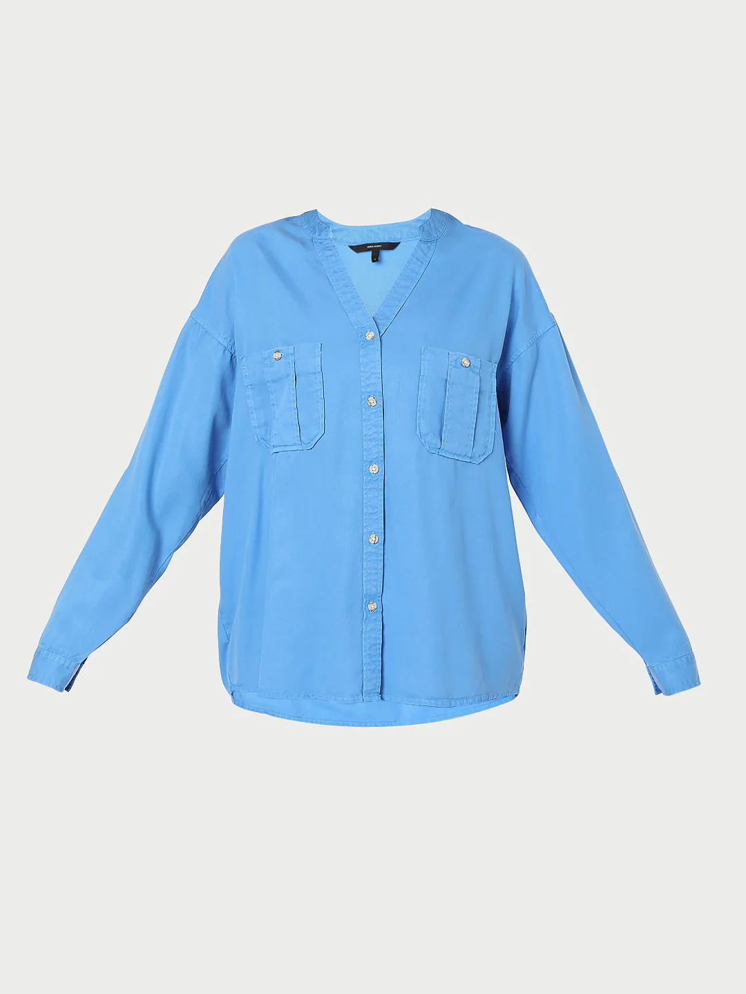 Blue Box Pleat Pocket Shirt - Image 7