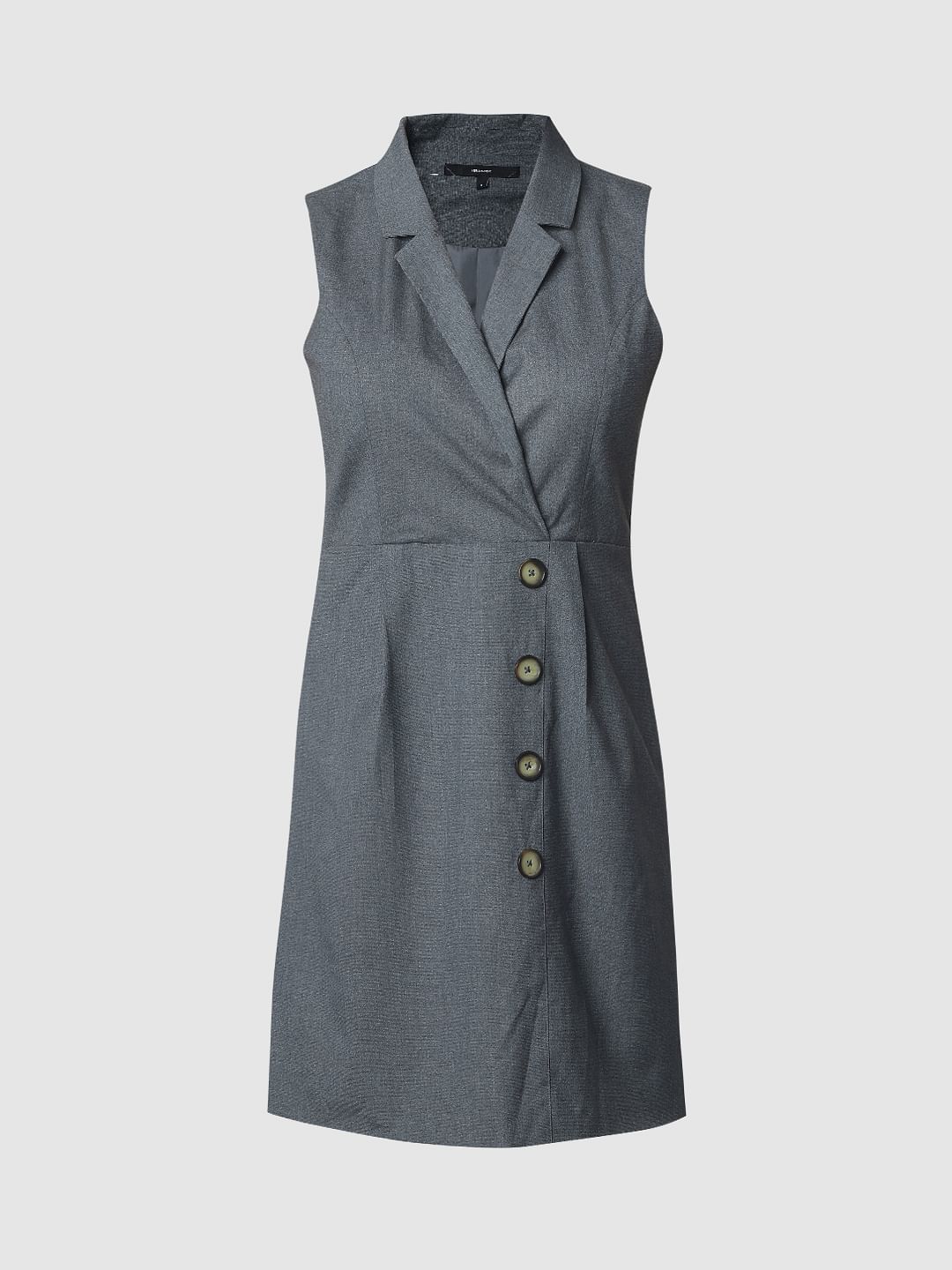 Grey Shift Dress - Image 6