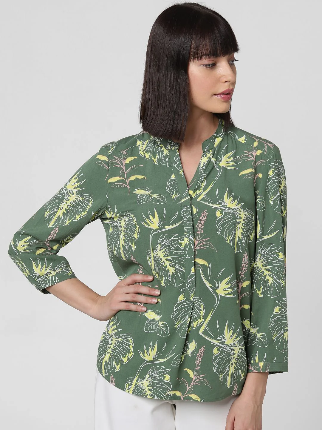 Green All Over Print Top - Image 2