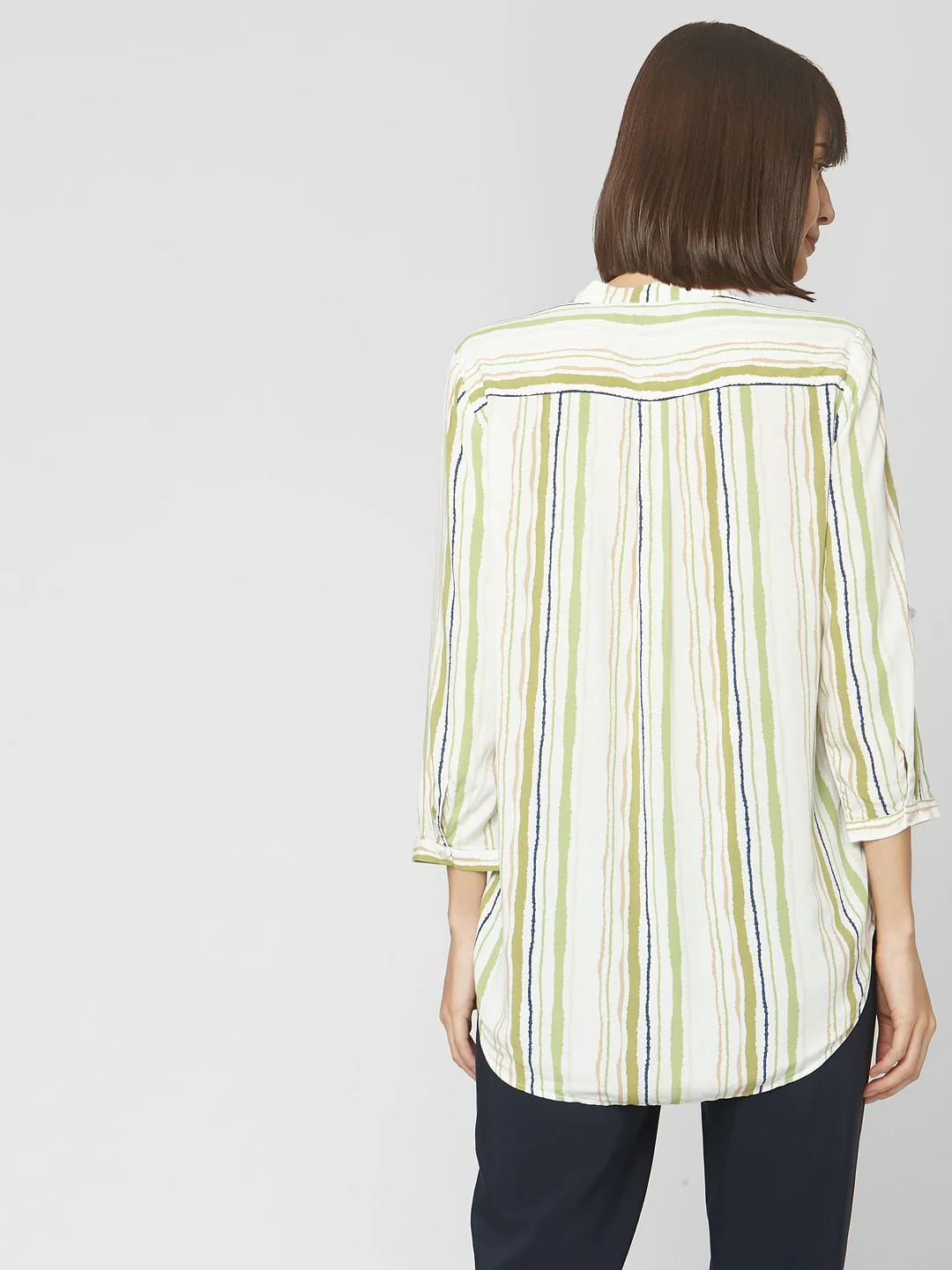 White Striped Top - Image 4