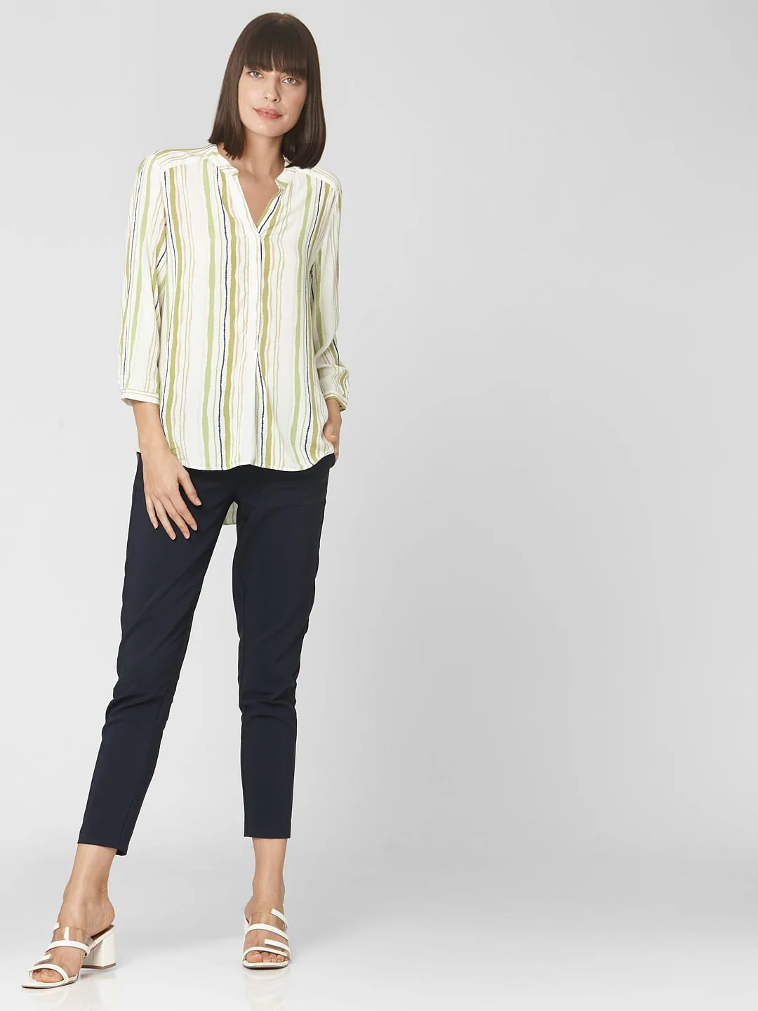 White Striped Top - Image 5