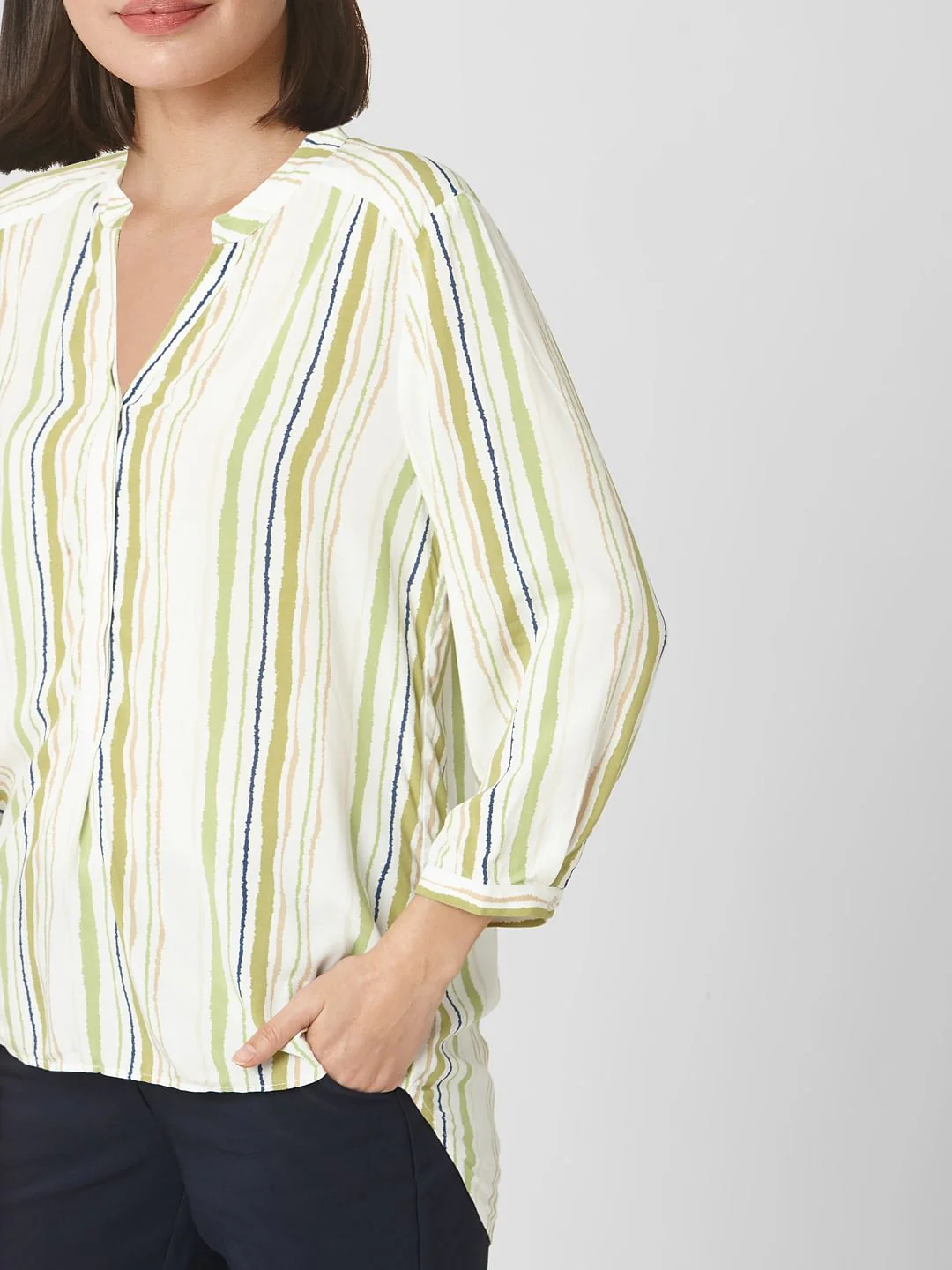 White Striped Top - Image 6