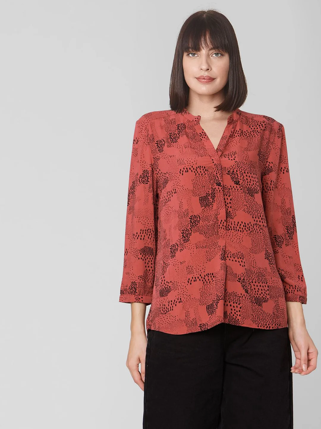 Rust All Over Print Top - Image 2