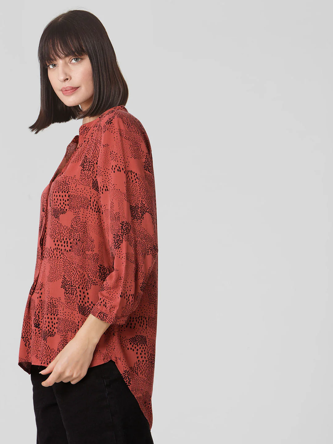 Rust All Over Print Top - Image 3