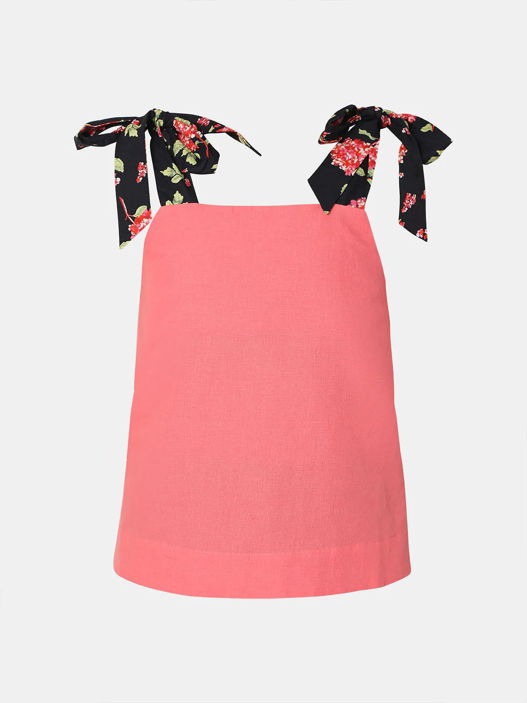 Pink Floral Strap Top - Image 7