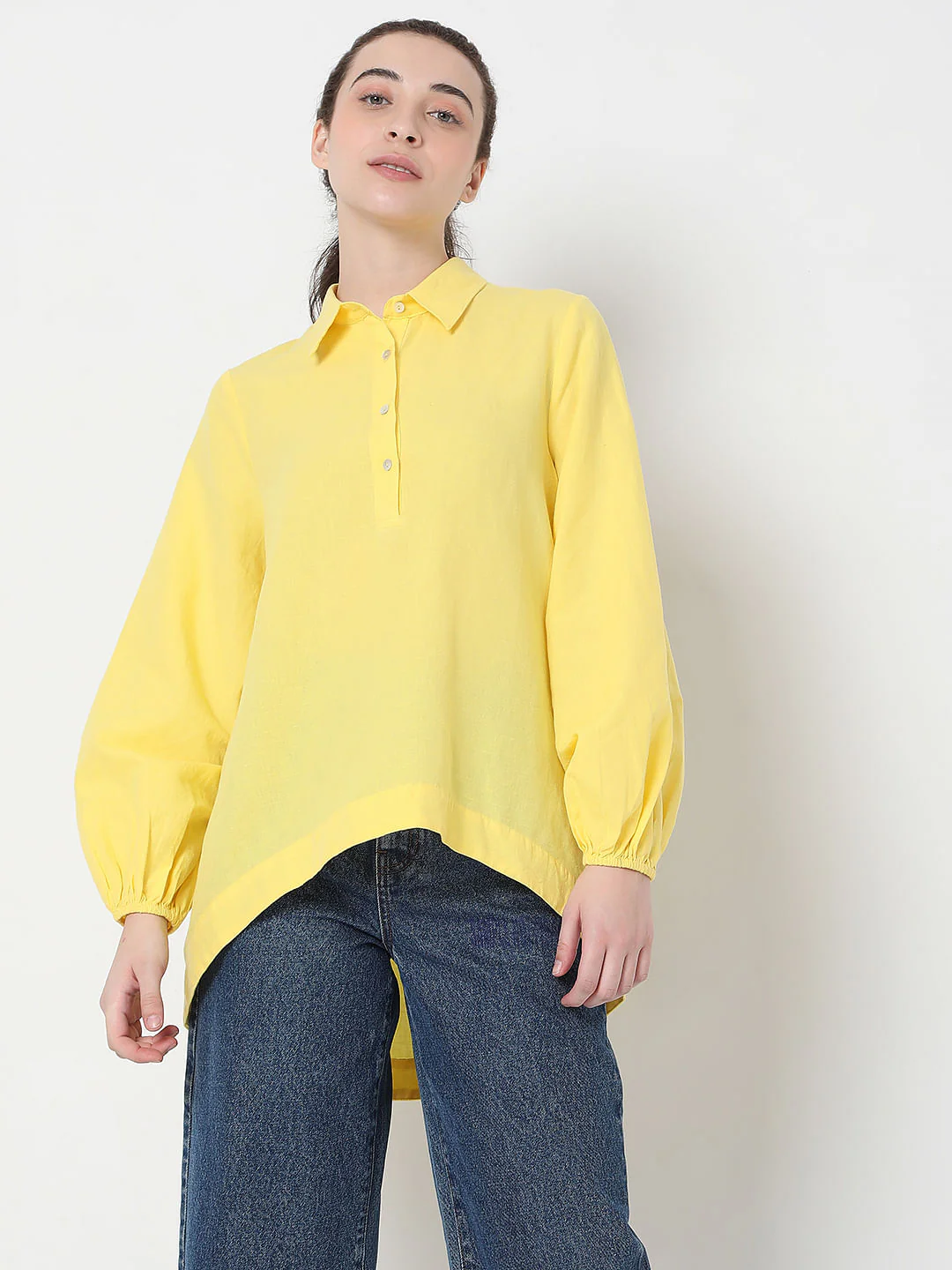 Yellow Hi-Low Top - Image 2