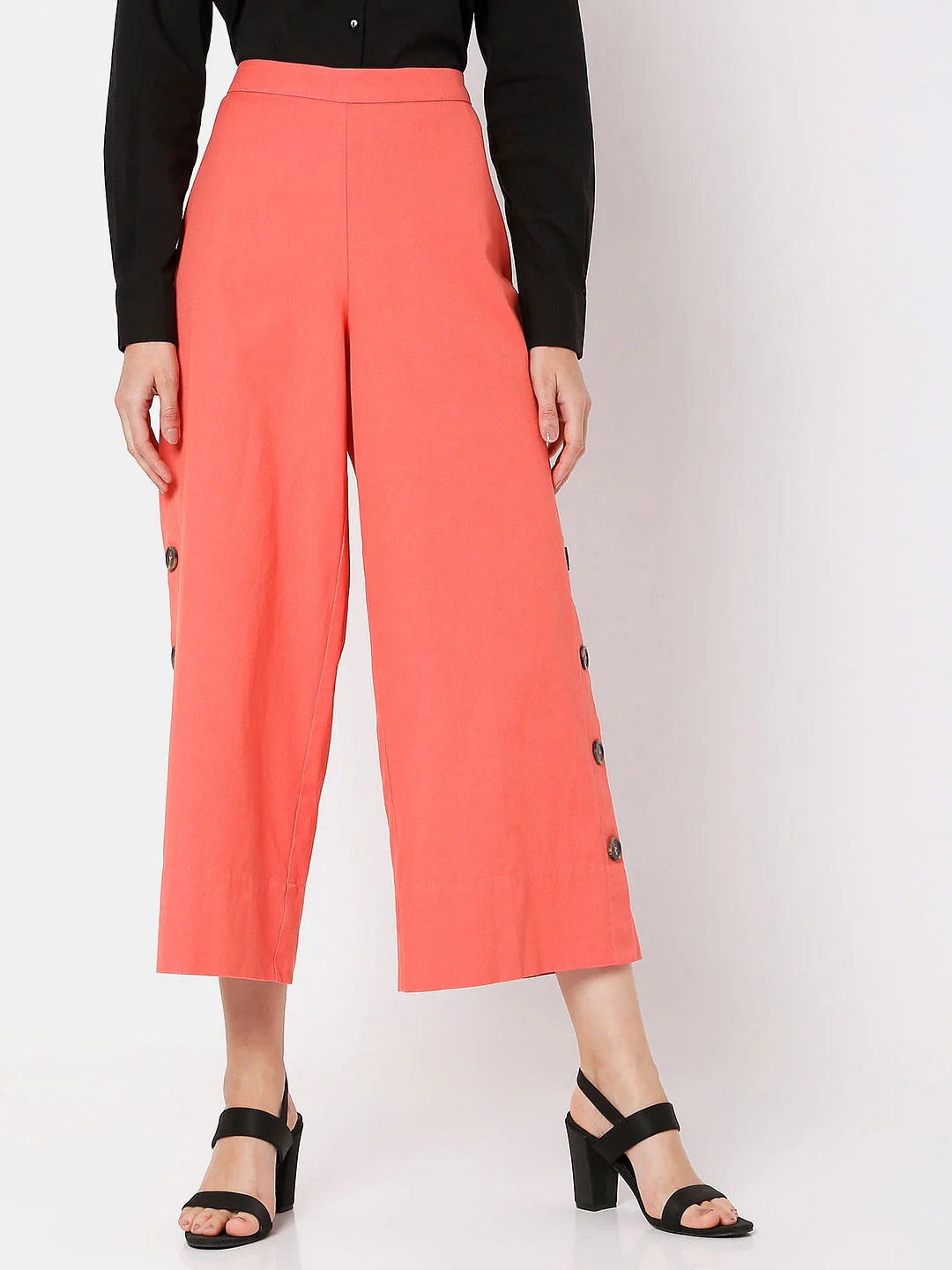 Pink High Rise Co-Ord Pants - Image 2