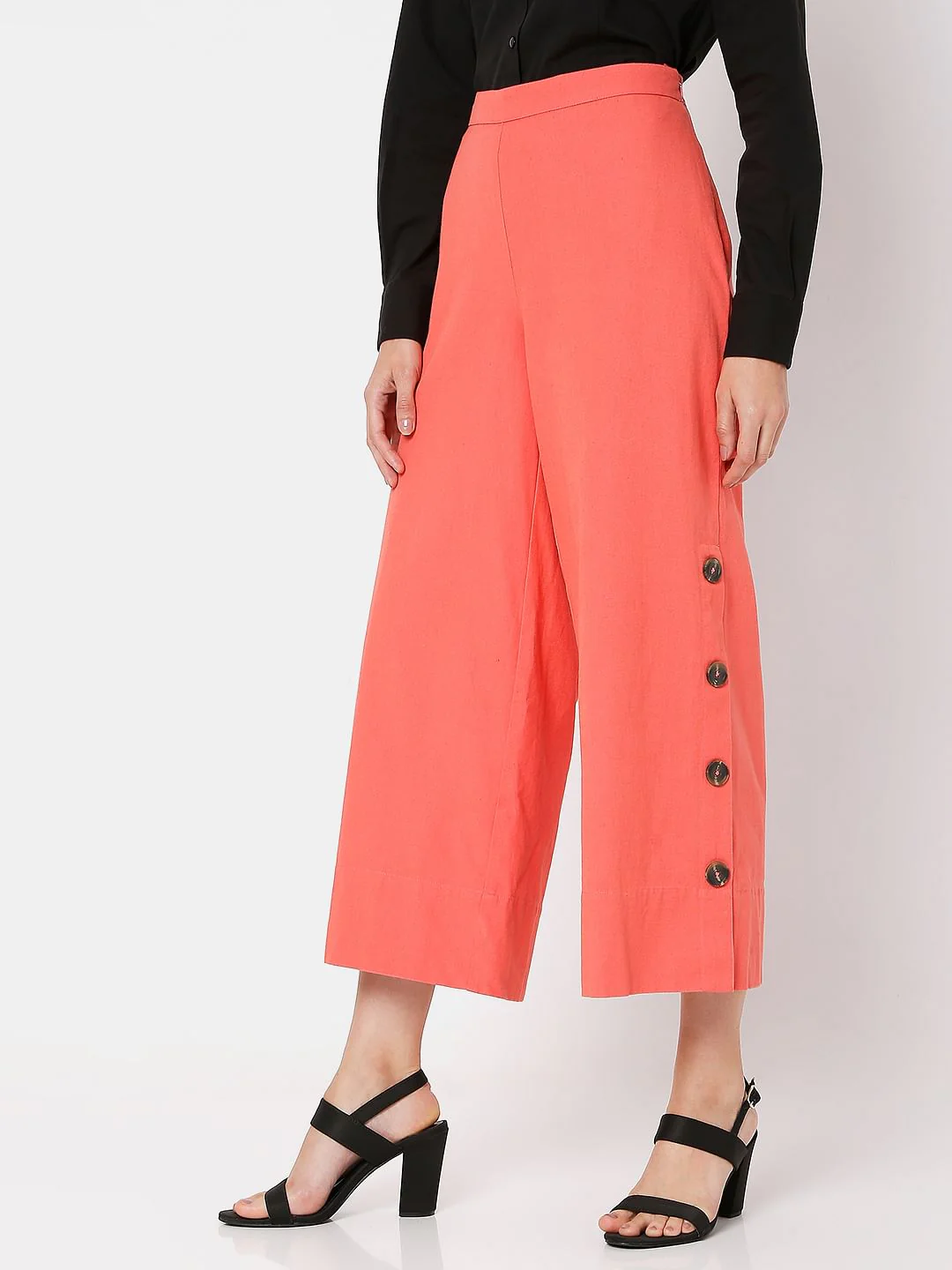 Pink High Rise Co-Ord Pants - Image 3
