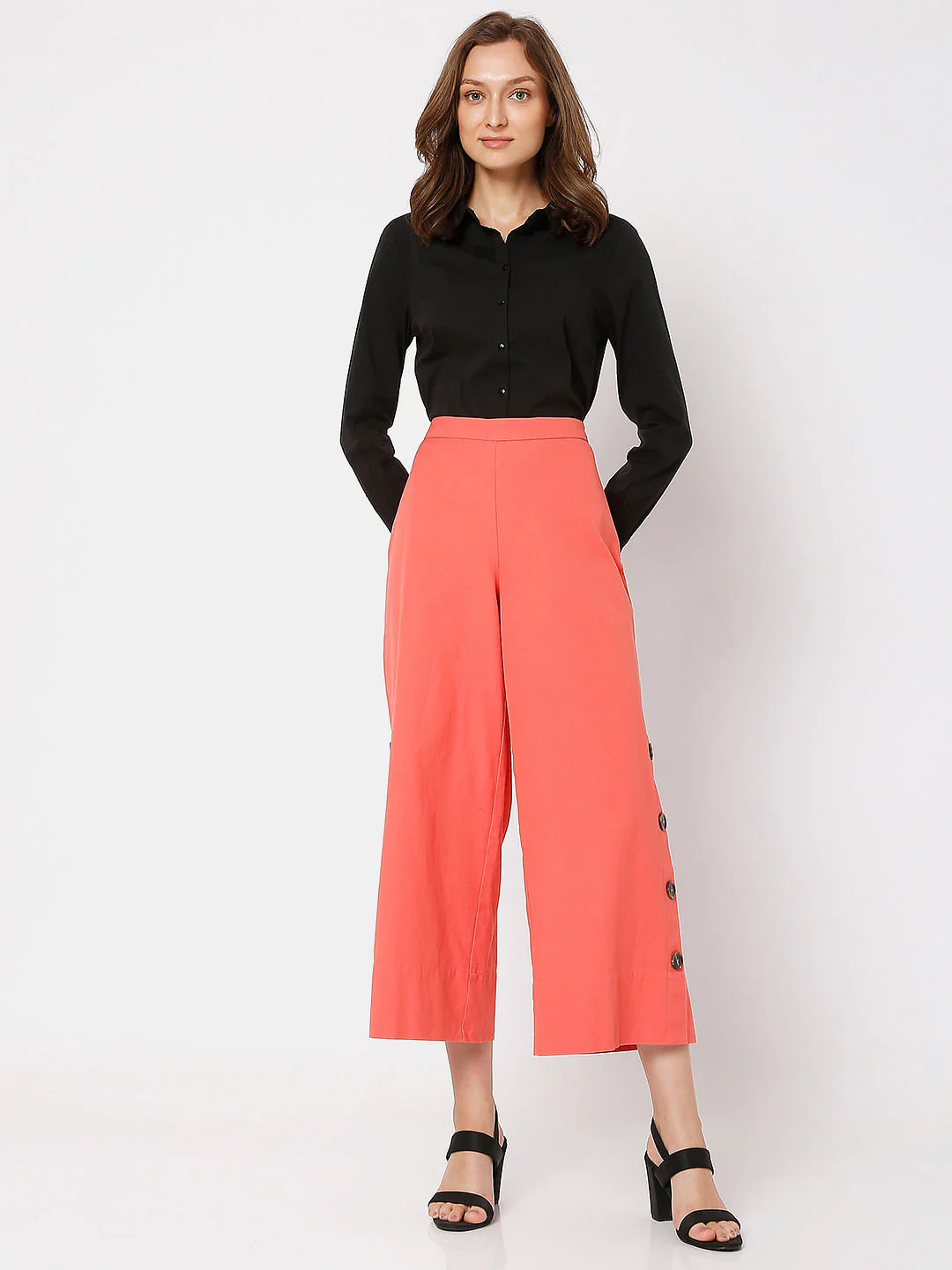 Pink High Rise Co-Ord Pants - Image 6