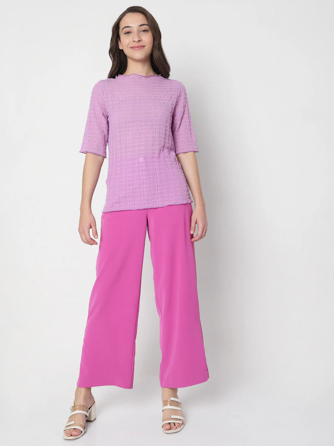 Purple Textured Top - Image 5