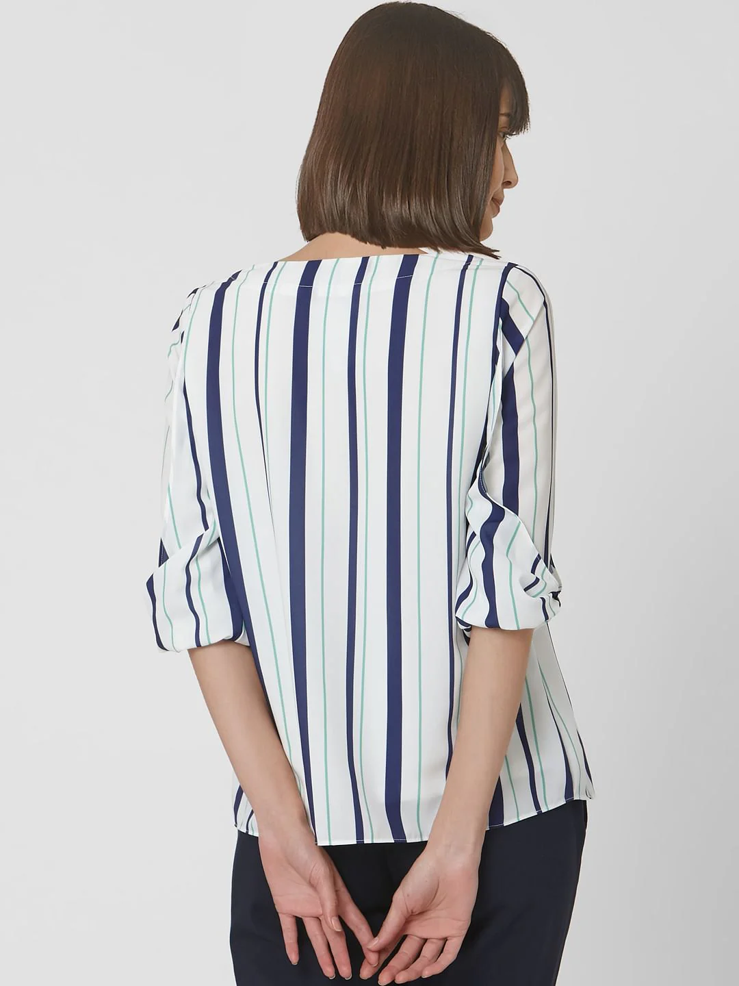 White Striped Top - Image 4