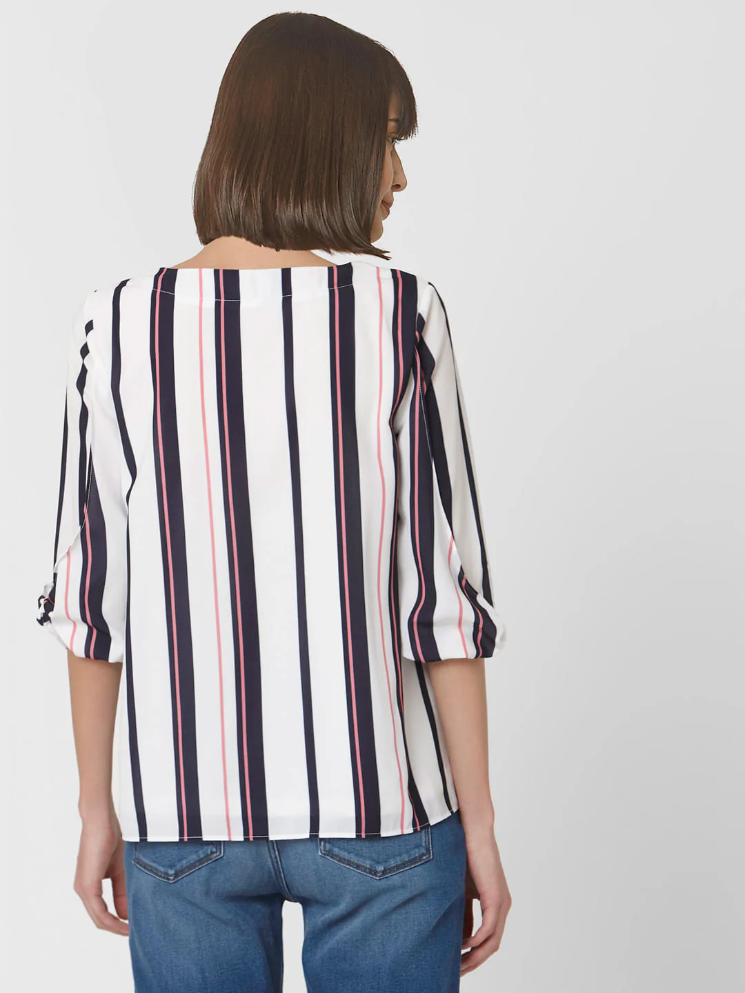 White Striped Top - Image 4