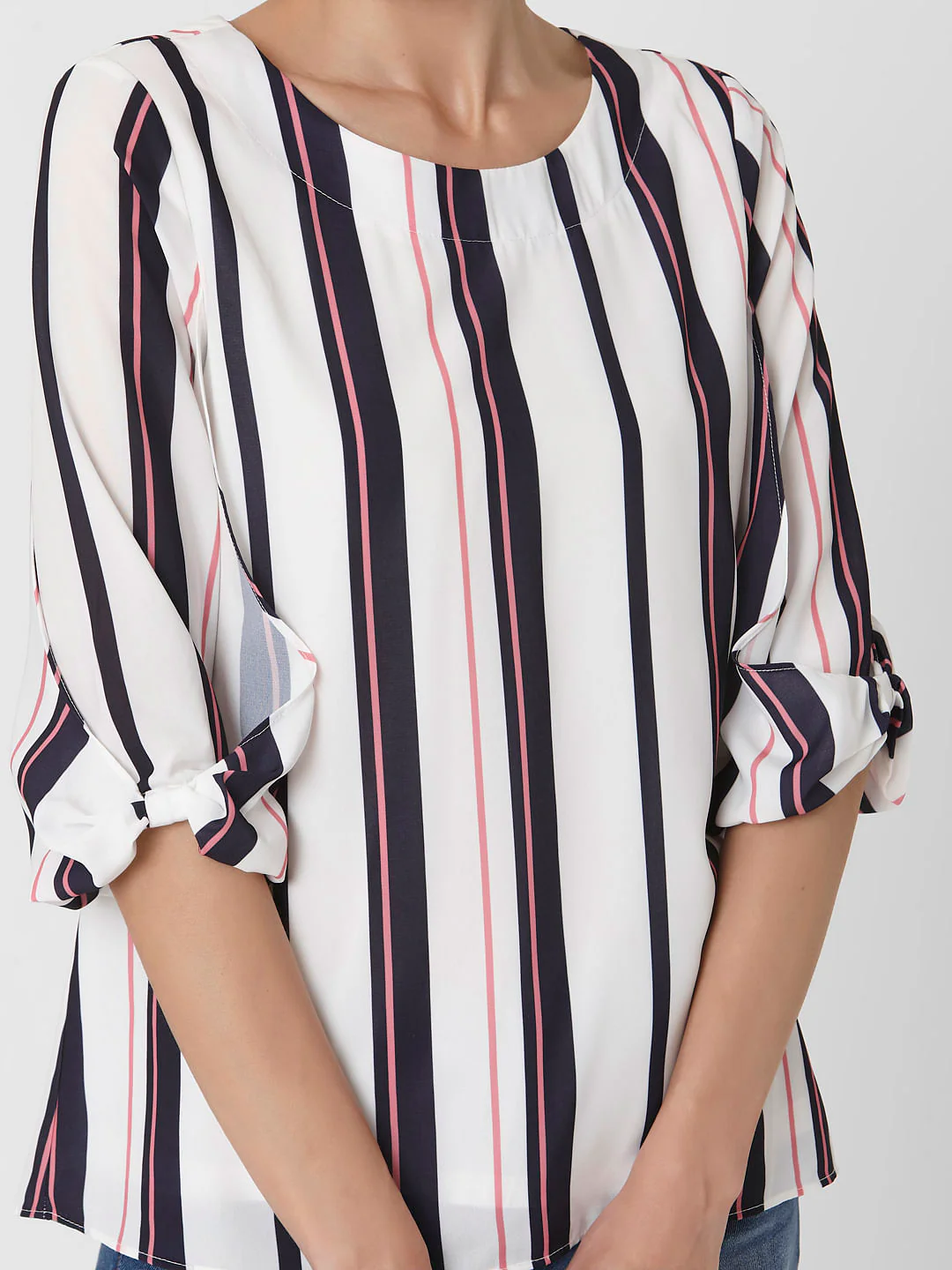 White Striped Top - Image 6