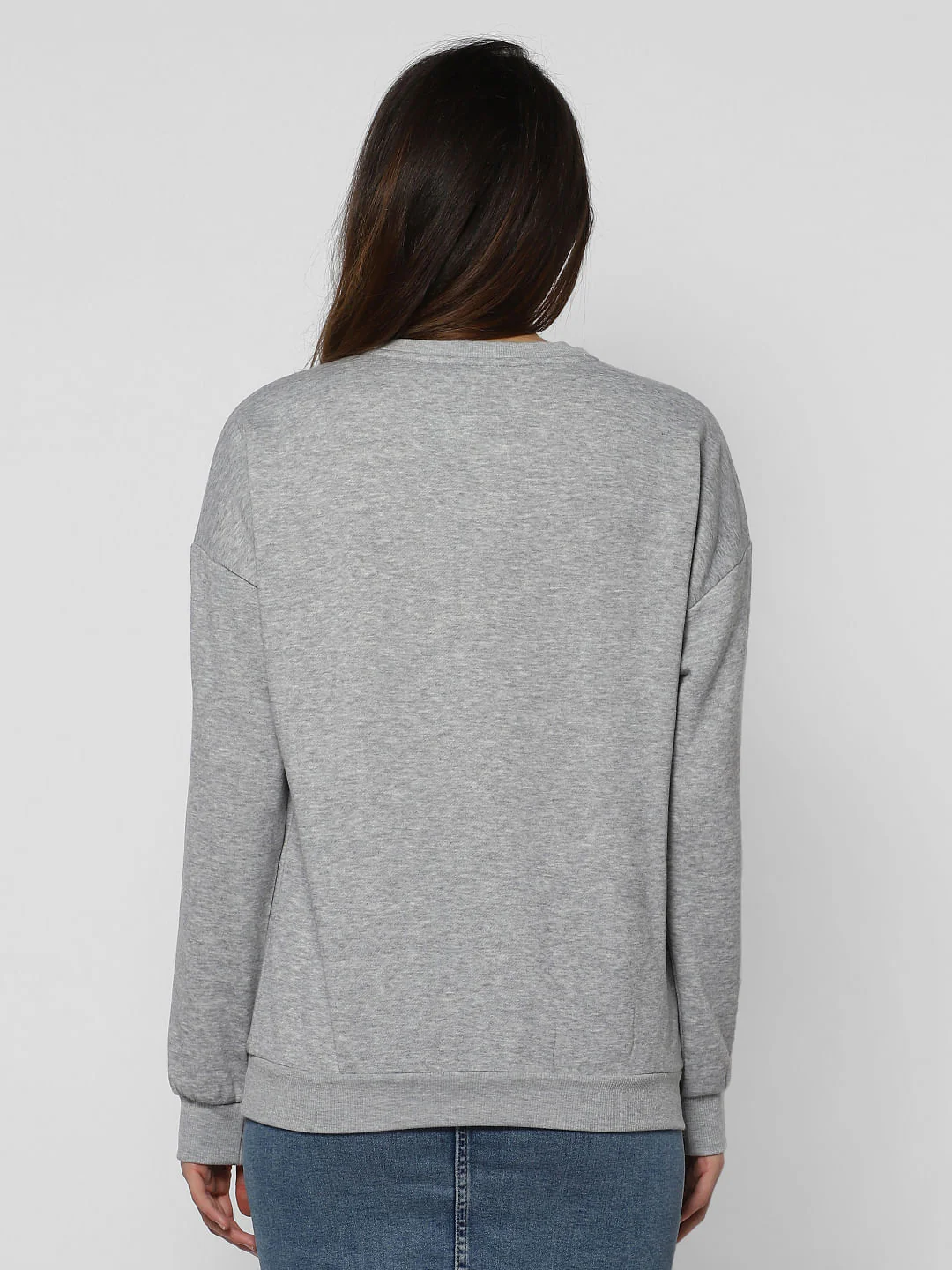 Grey Jingle Graphic Print Sweatshirt - Image 4