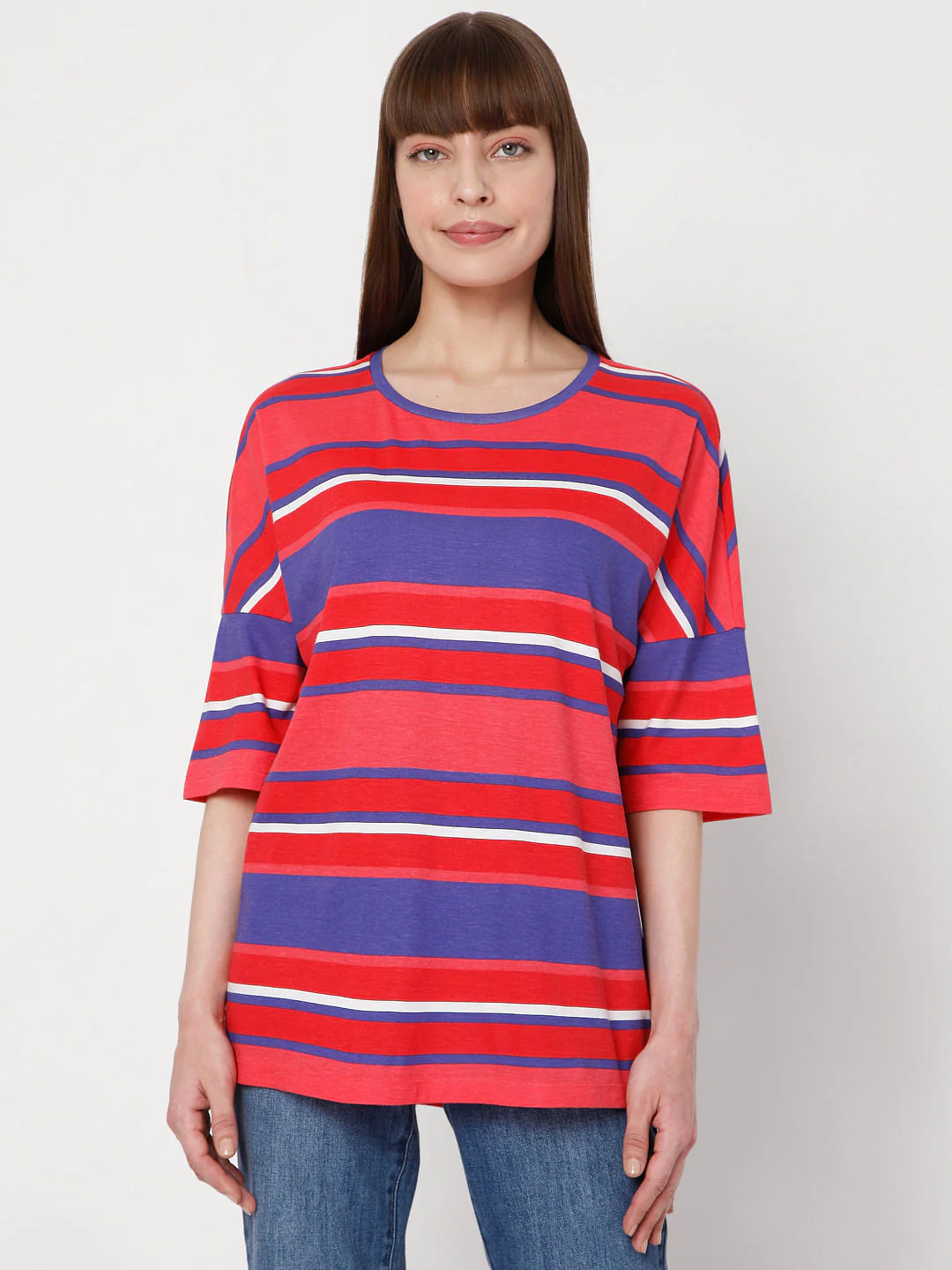 Pink Striped T-Shirt - Image 2