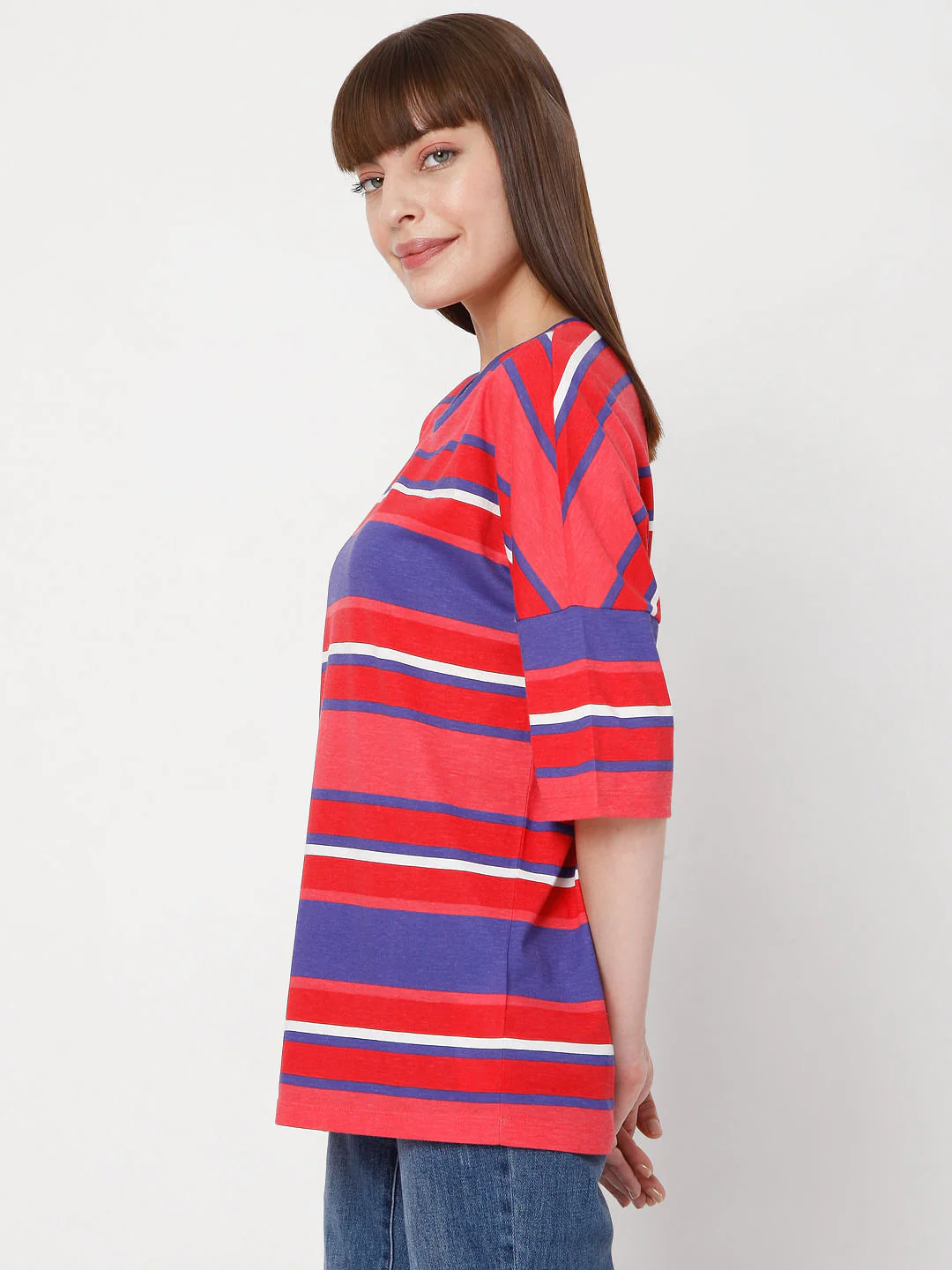 Pink Striped T-Shirt - Image 3
