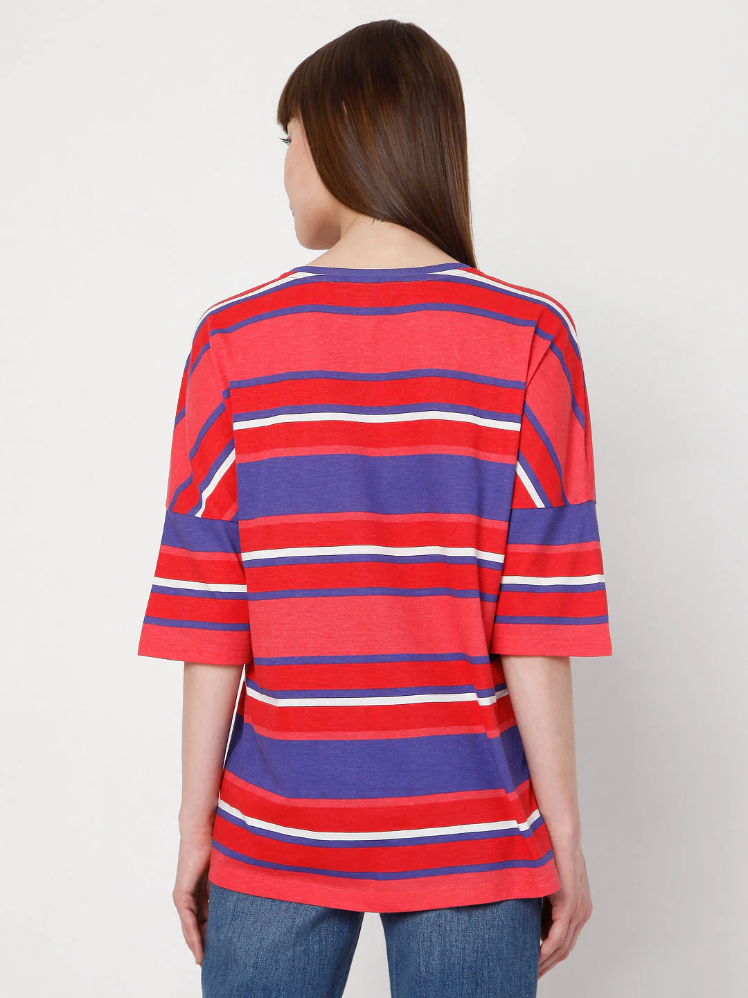 Pink Striped T-Shirt - Image 4