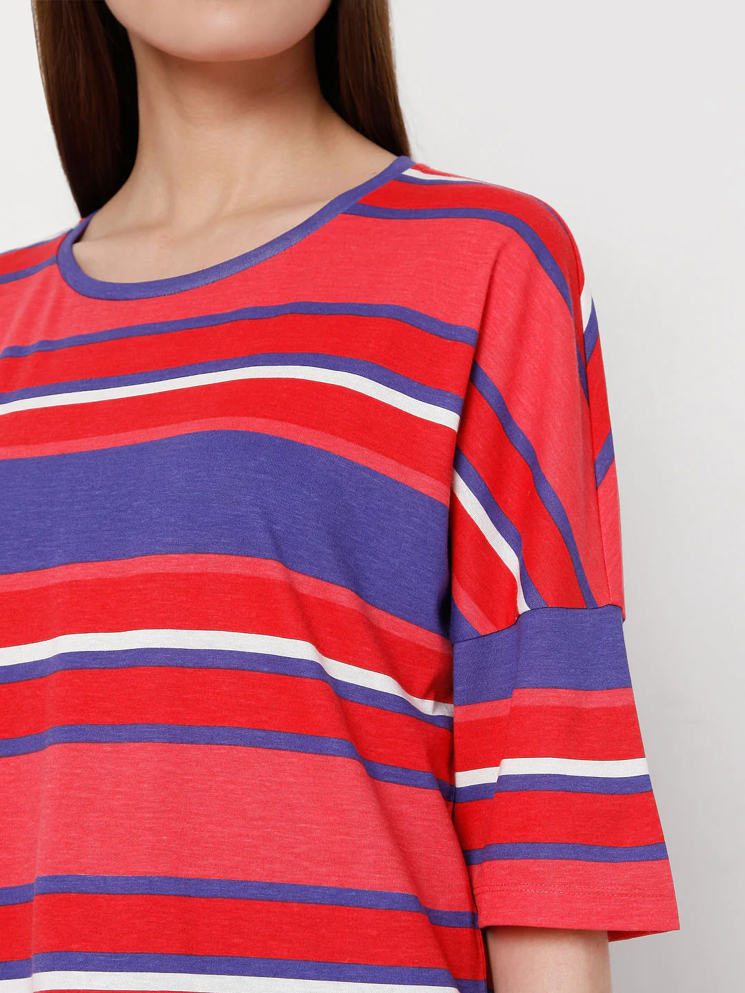 Pink Striped T-Shirt - Image 6