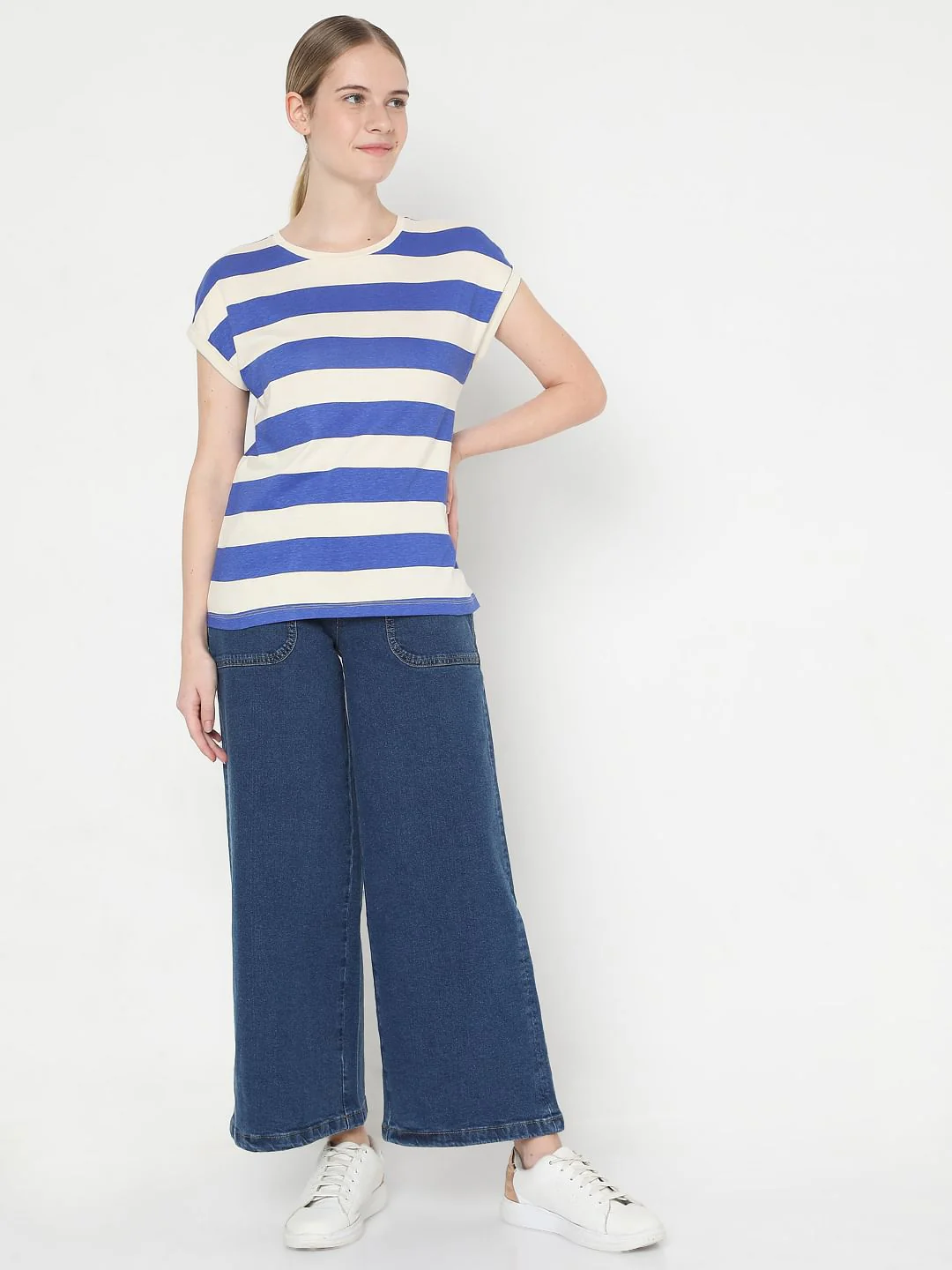 Blue Striped T-Shirt - Image 5