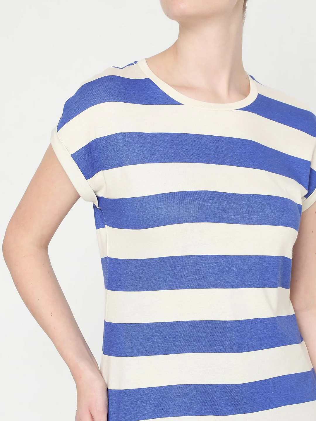 Blue Striped T-Shirt - Image 6