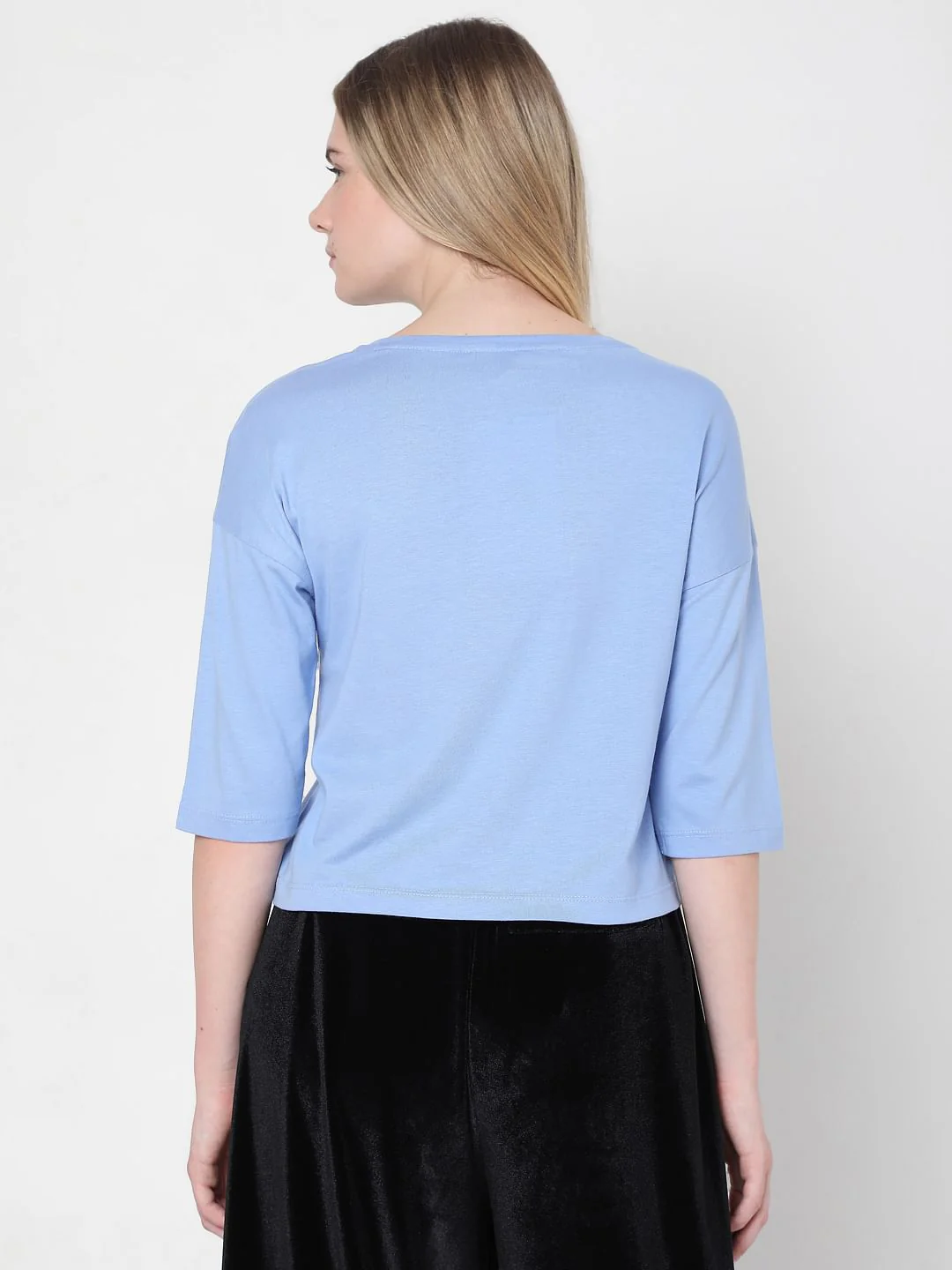Blue Graphic Print T-Shirt - Image 4