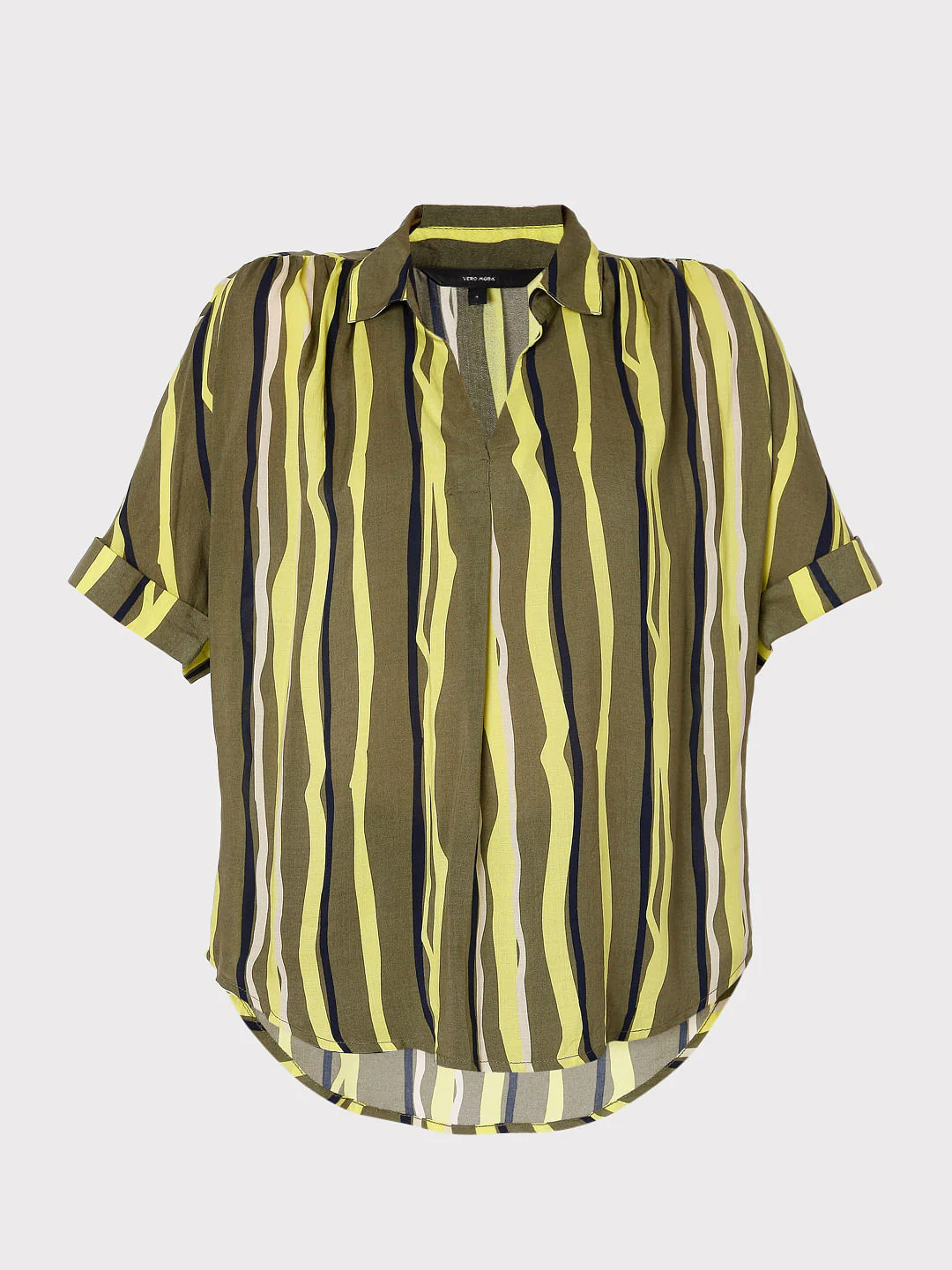 Green Vertical Stripe Top - Image 7