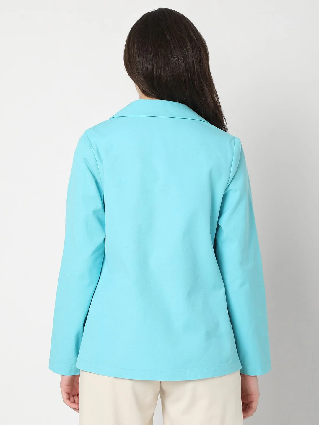 Light Blue Co-Ord Set Blazer - Image 4