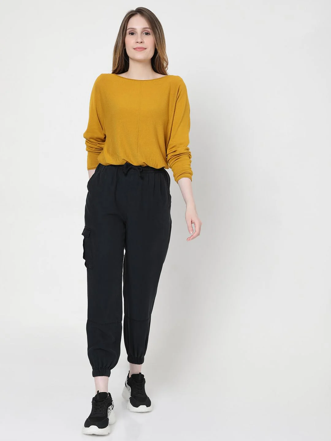 Blue Mid Rise Pants - Image 6