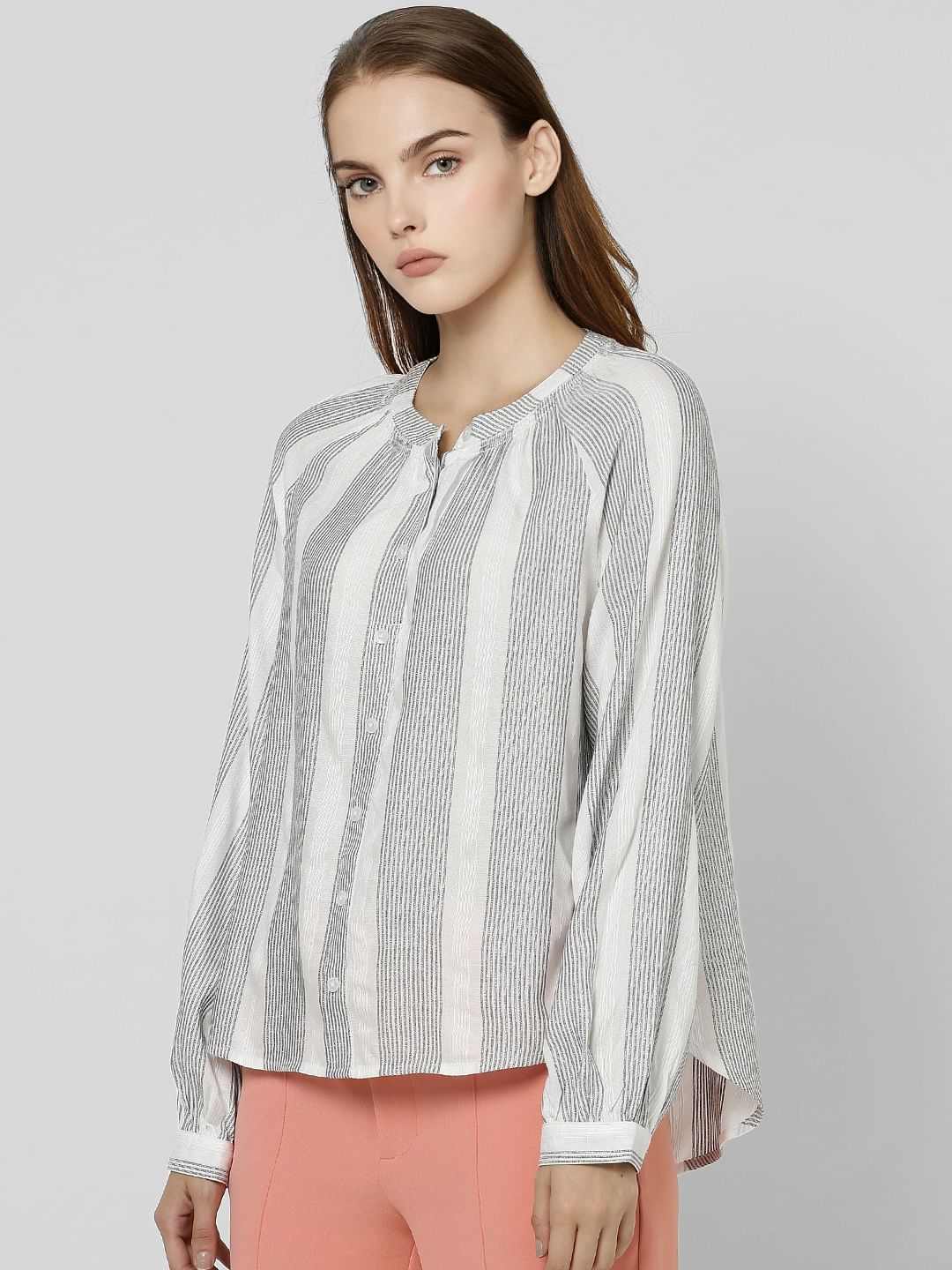White Striped Shirt - Image 2