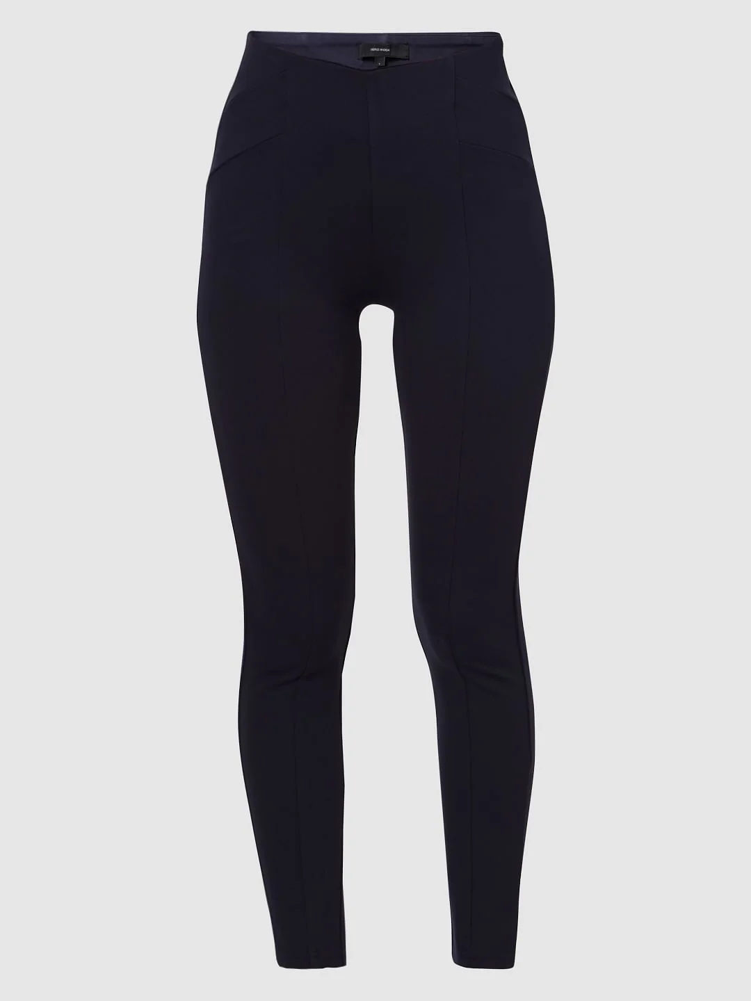 Navy Blue High Rise Leggings - Image 6
