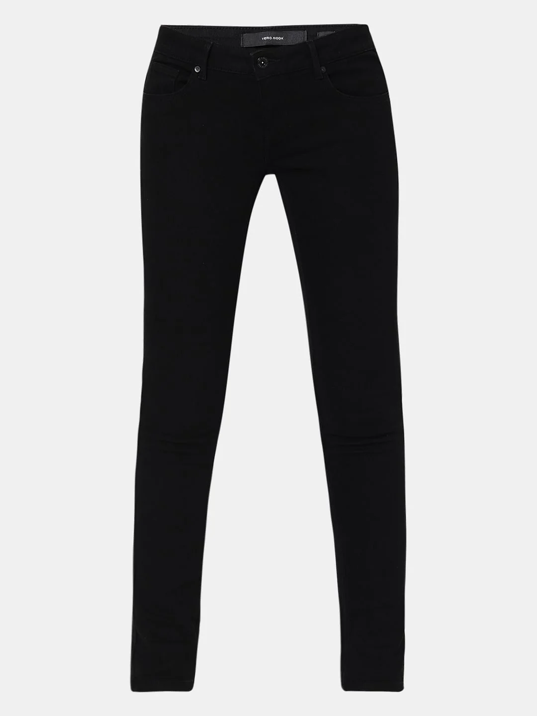 Black Low Rise Wendy Skinny Jeans - Image 6