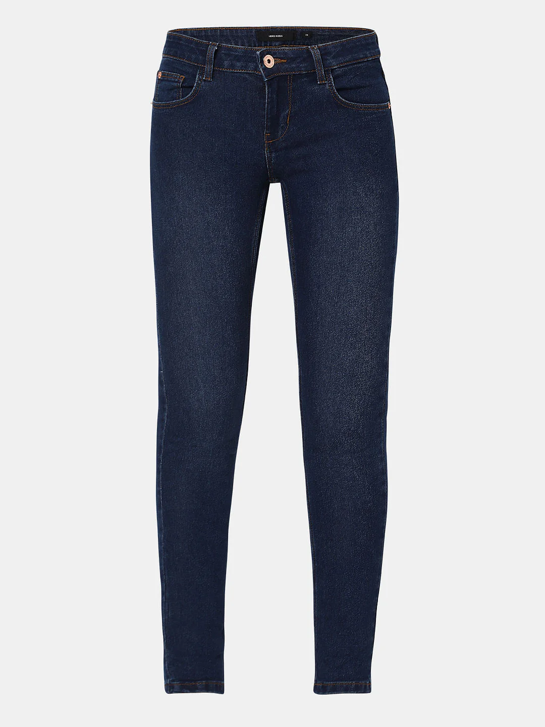 Dark Blue Low Rise Wendy Skinny Jeans - Image 6