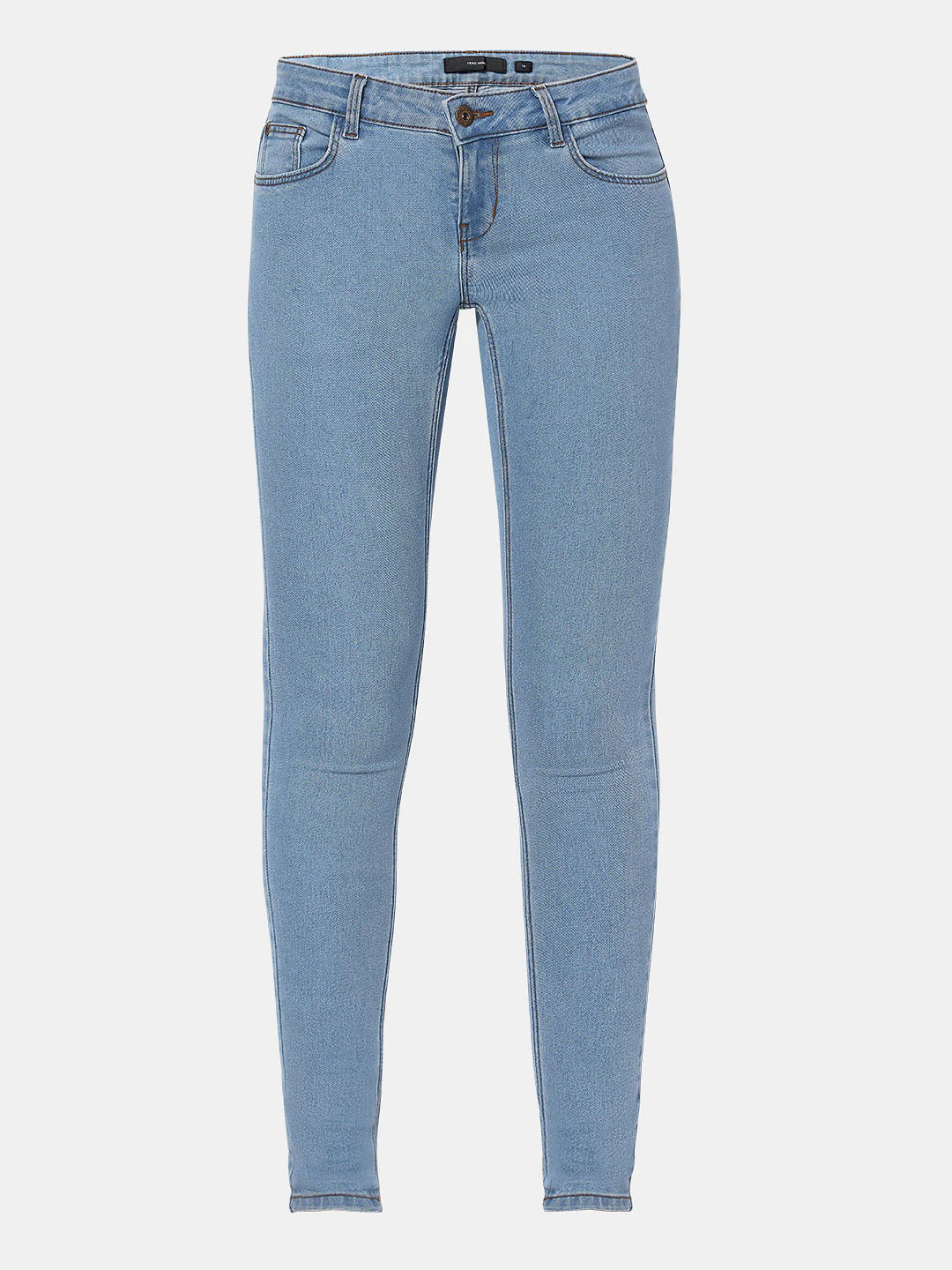 Light Blue Low Rise Wendy Skinny Jeans - Image 6