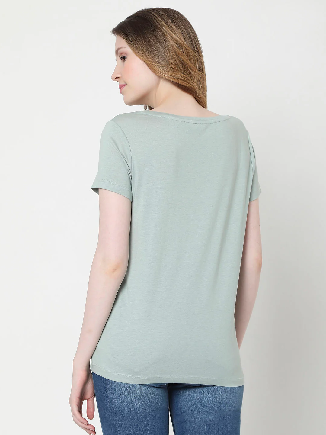 Green Graphic Print T-Shirt - Image 4
