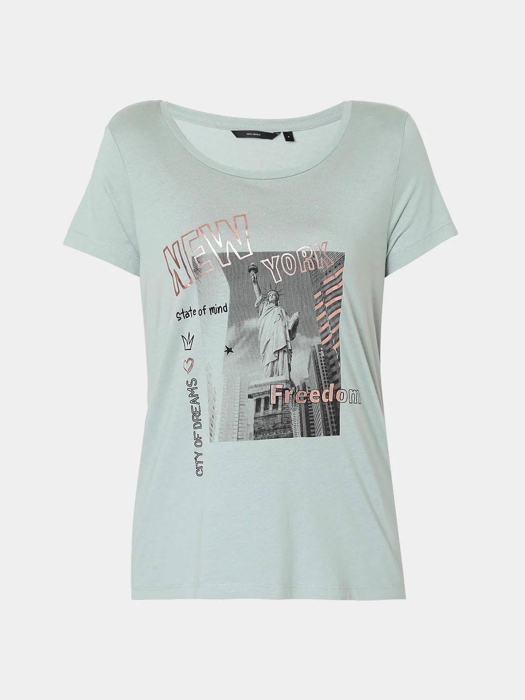 Green Graphic Print T-Shirt - Image 7