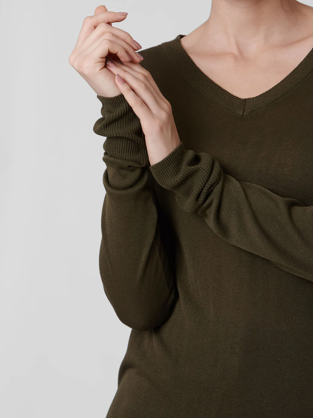 Green Full Sleeves Pullover - Image 5