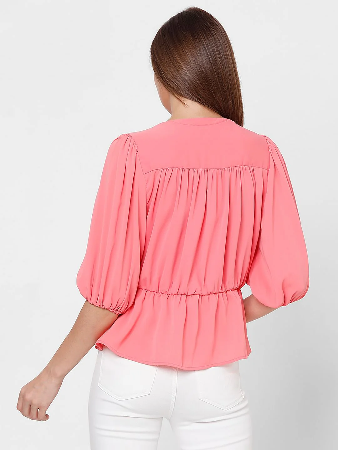 Pink Wrap Top - Image 4