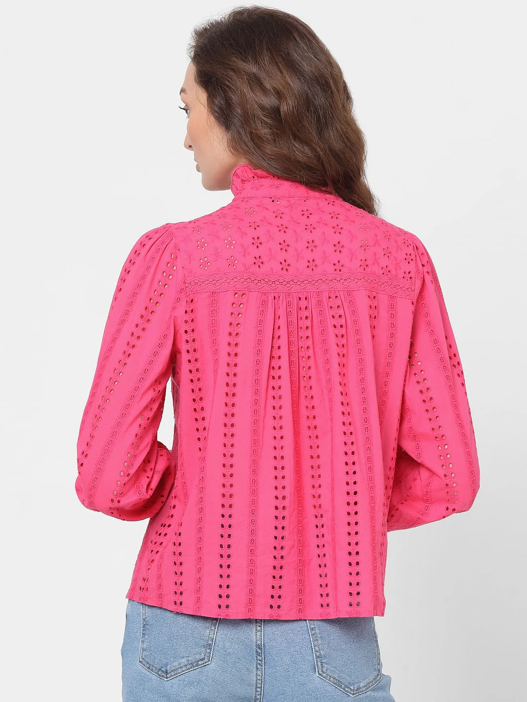 Pink Schiffli Shirt - Image 4