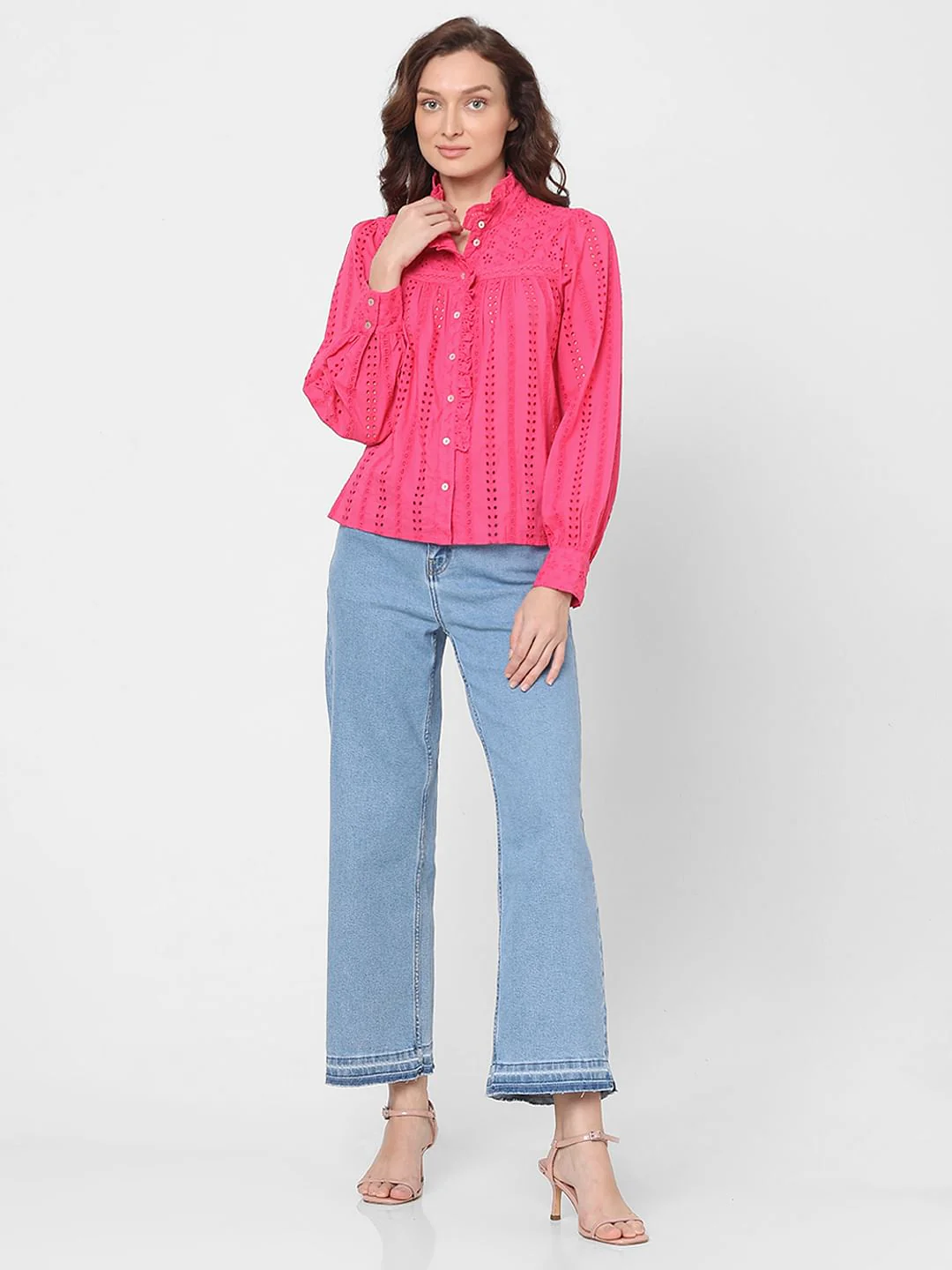 Pink Schiffli Shirt - Image 5