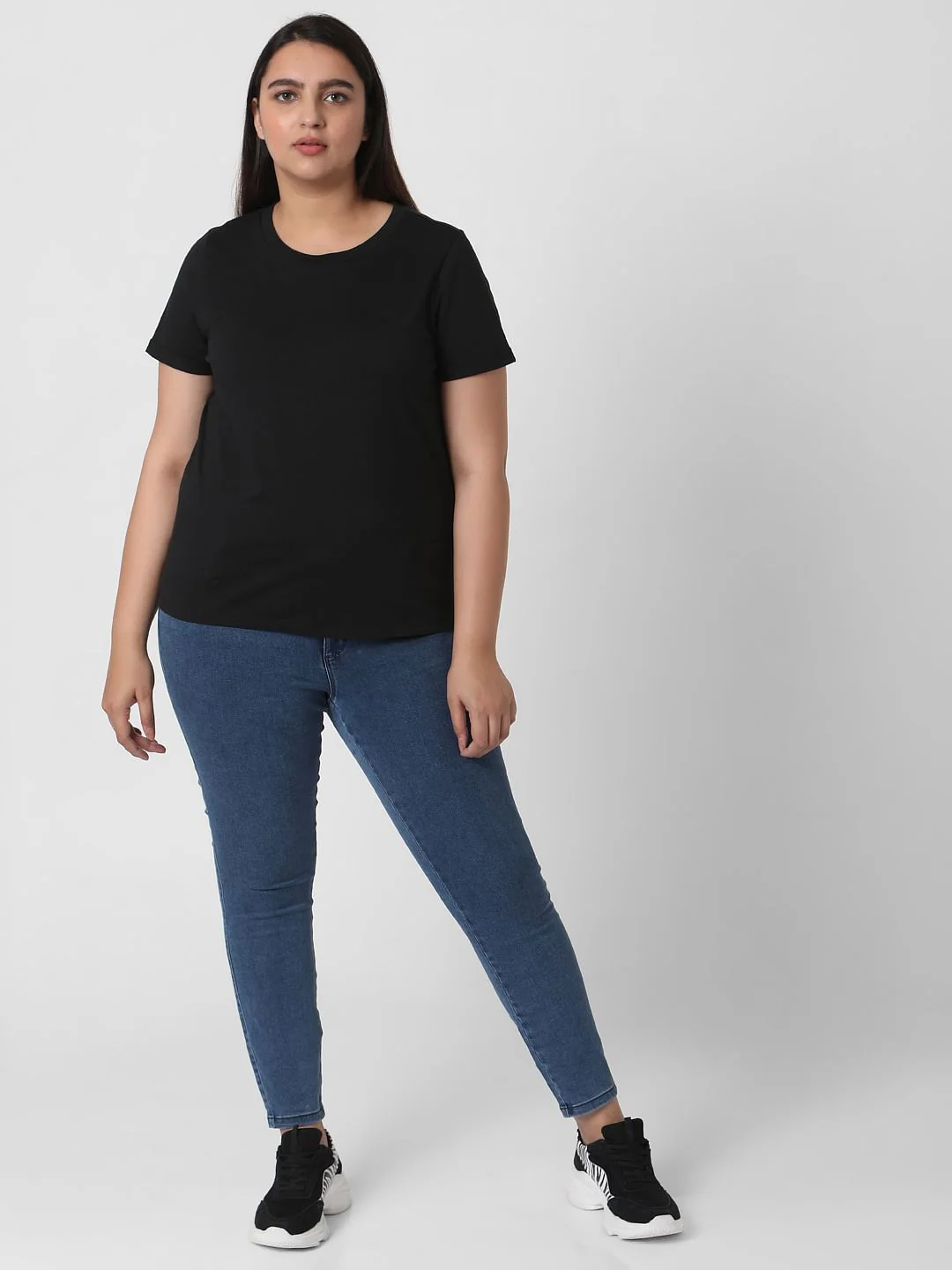 Curve Black Organic Cotton T-Shirt - Image 5