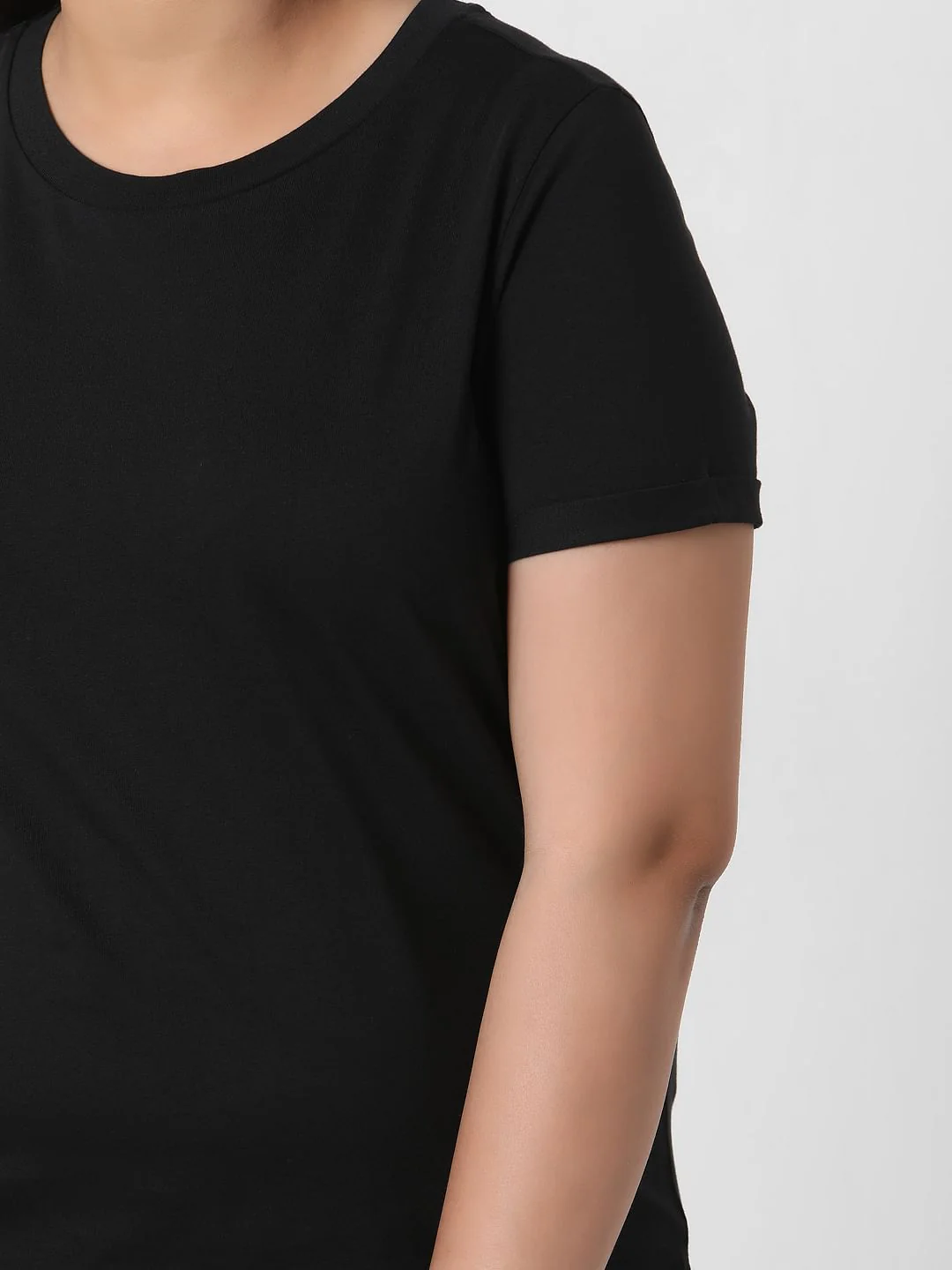 Curve Black Organic Cotton T-Shirt - Image 6