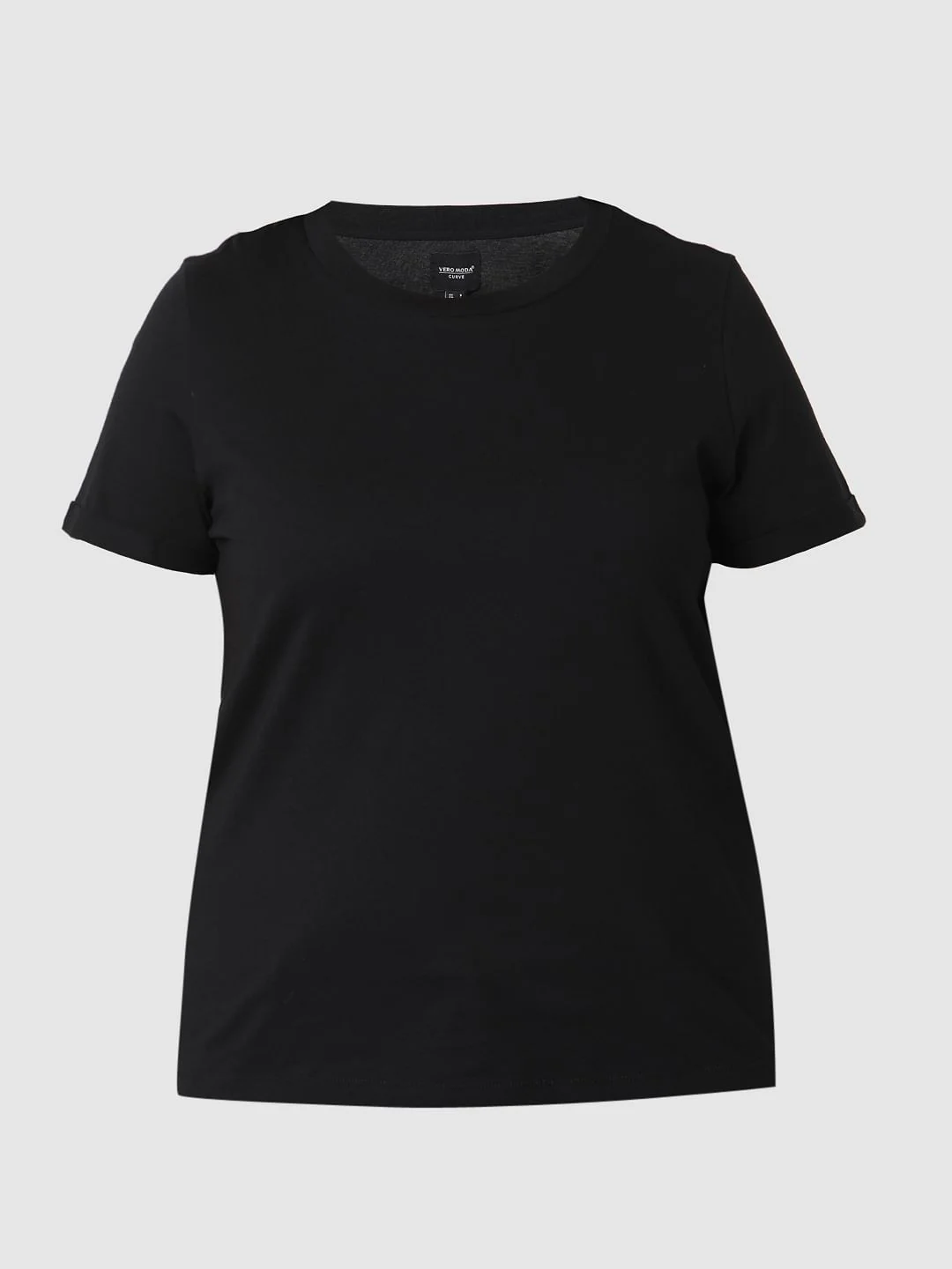 Curve Black Organic Cotton T-Shirt - Image 7
