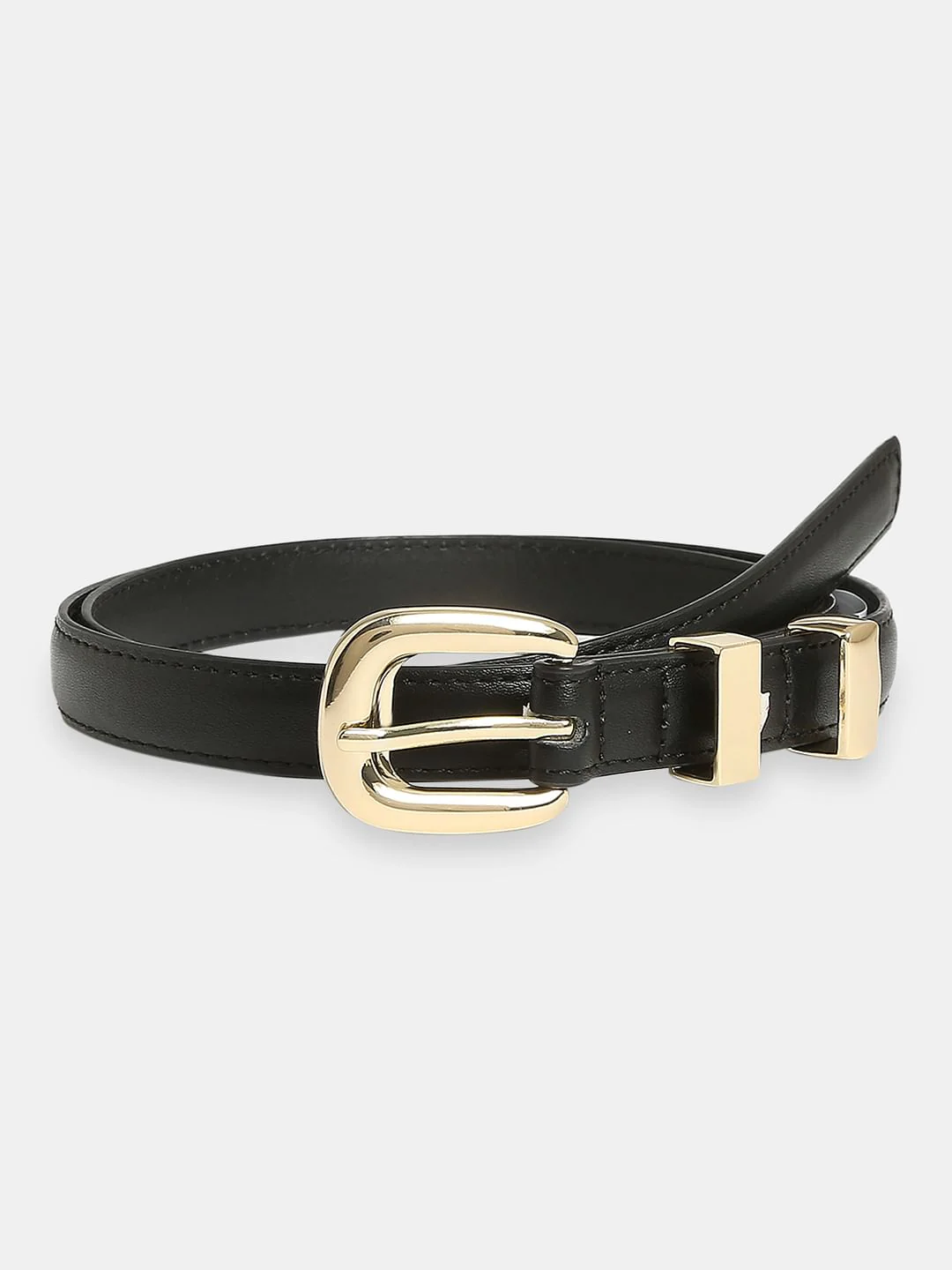 Black Slim Jeans Belt - Image 2