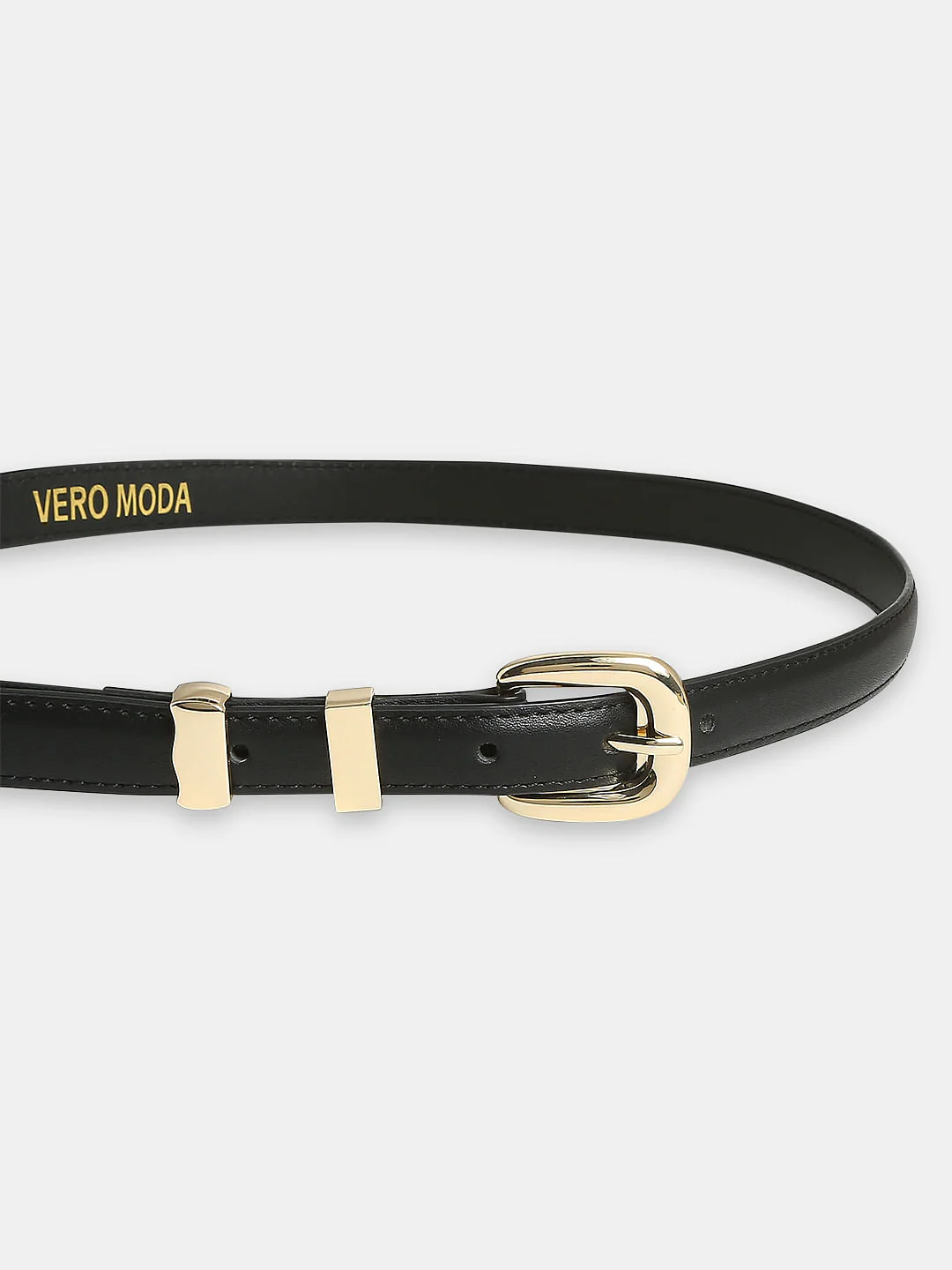 Black Slim Jeans Belt - Image 3